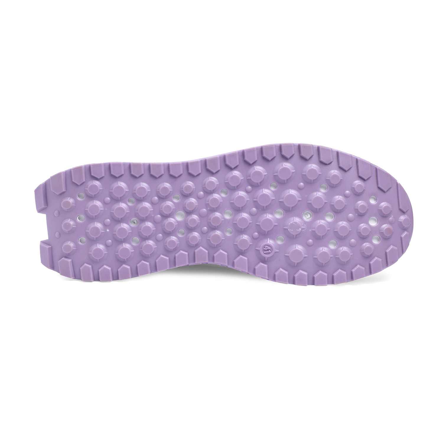 Women Purple Slip-On Sneakers with Breathable Knit Design