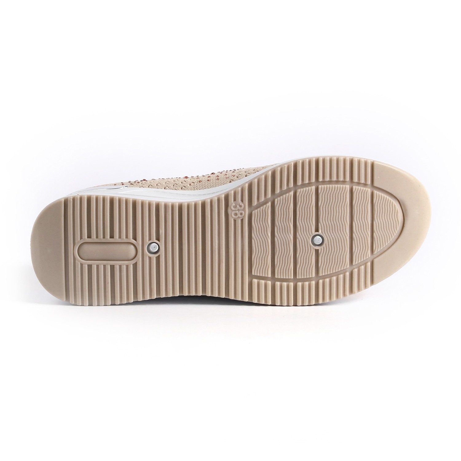 Women Beige Sneakers