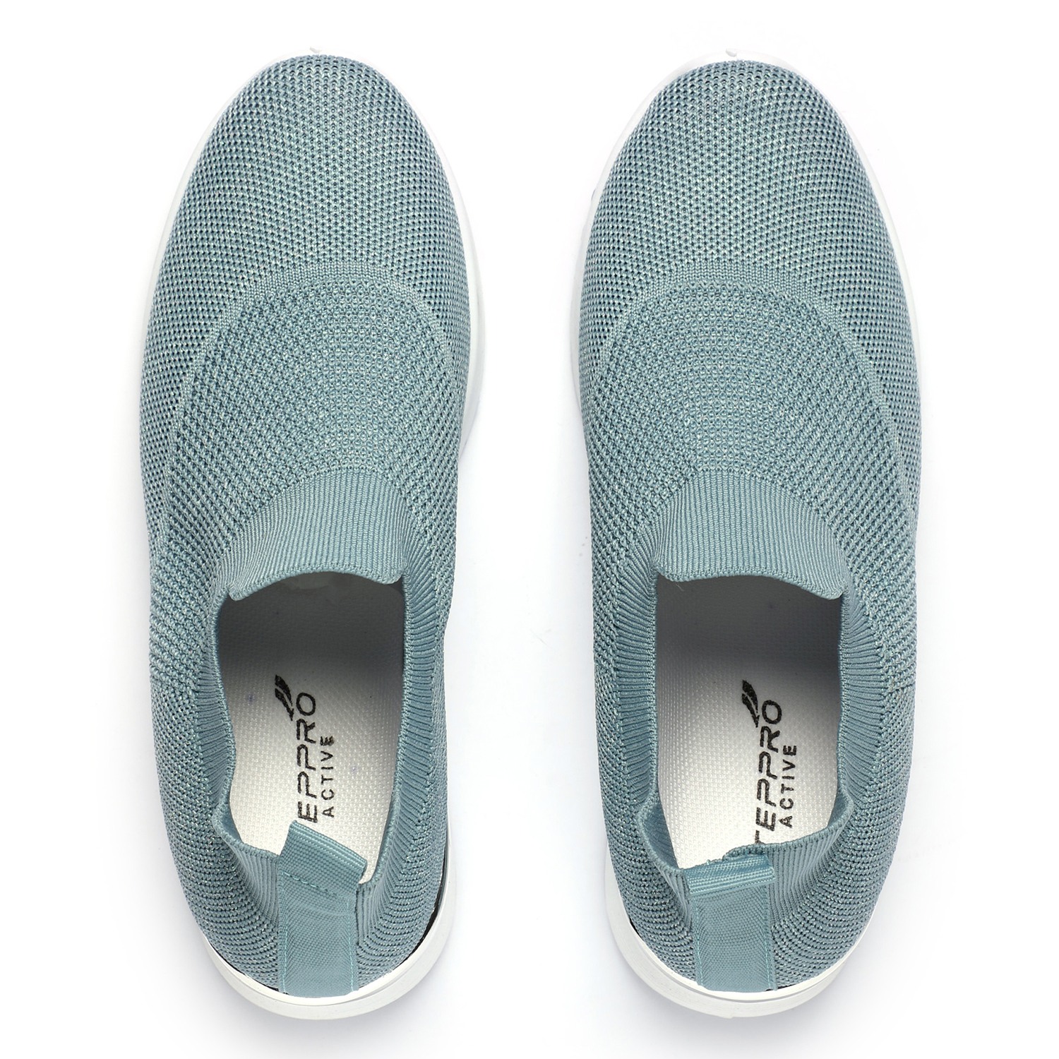 Cloud Blue Metal Accent Sneakers for Women