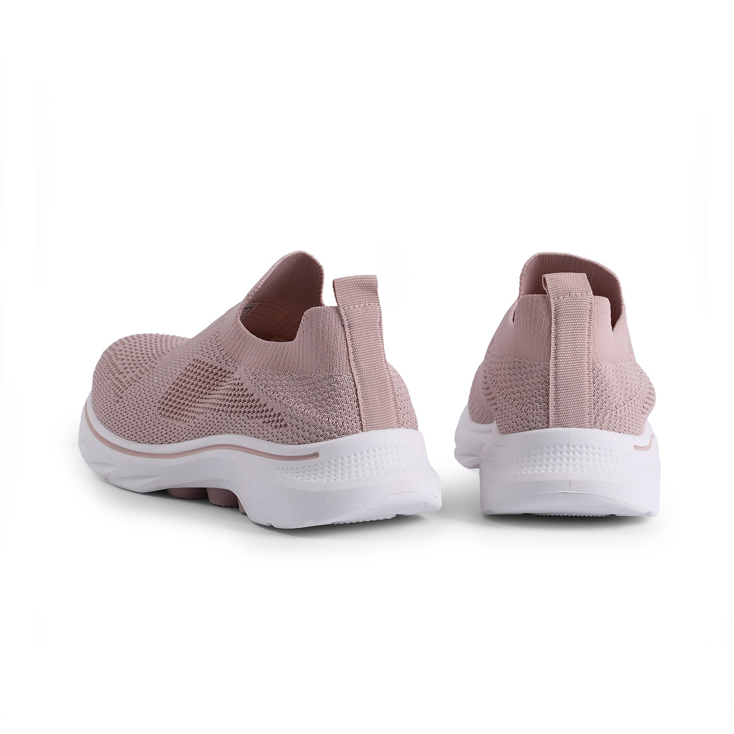 Light Pink Cushioned Go-Walkers for Women