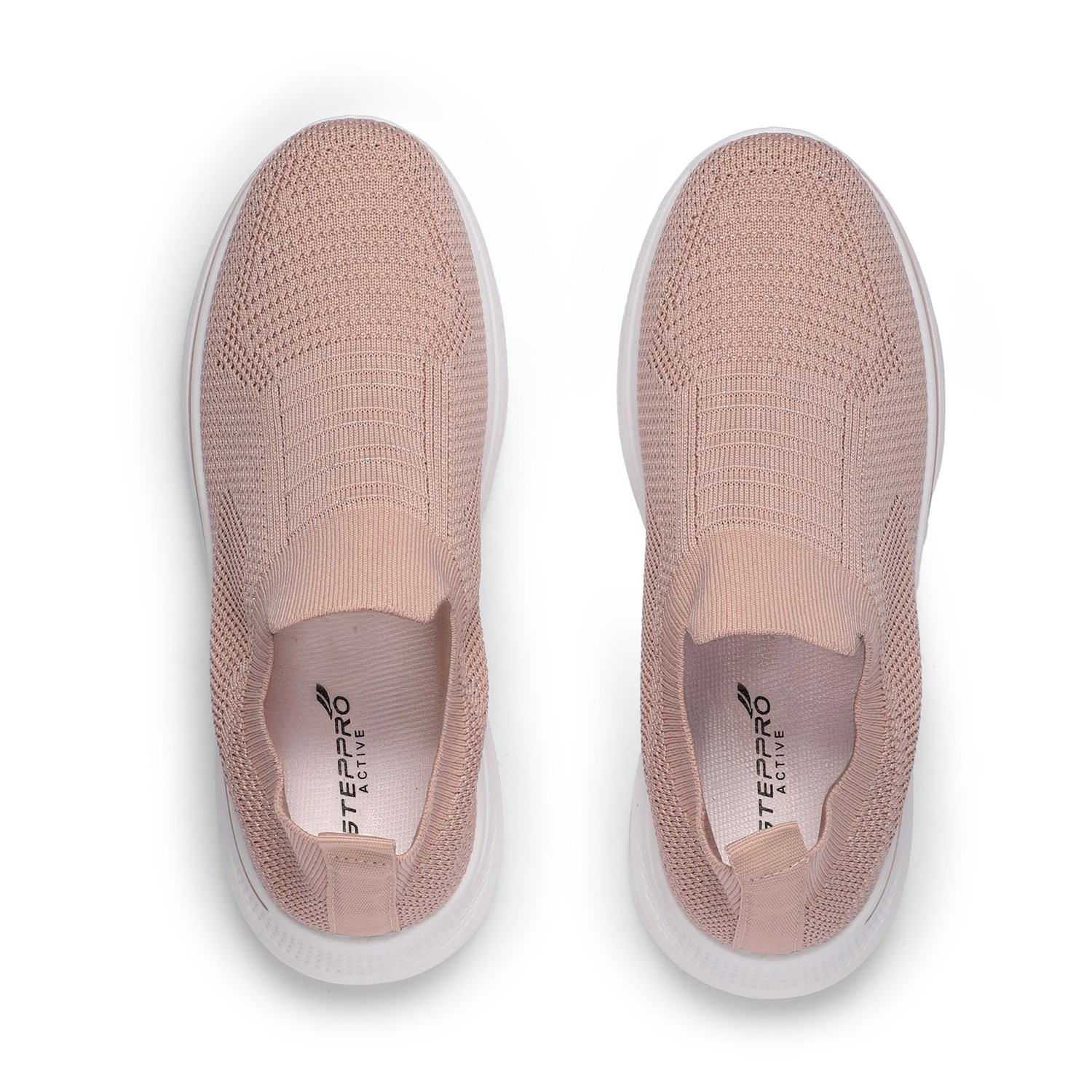 Light Pink Cushioned Go-Walkers for Women