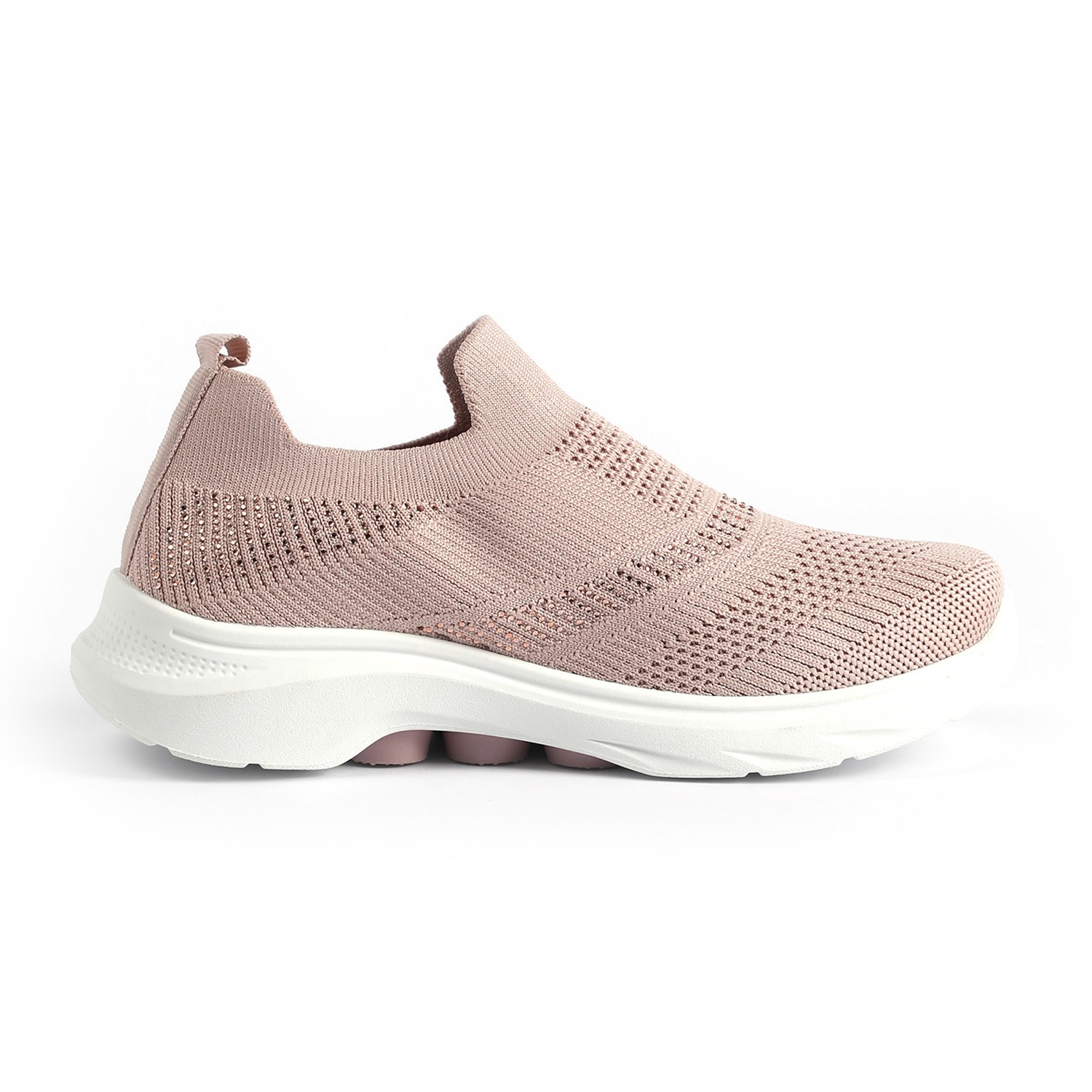 Glimmer Knit Pink Trainers for Women