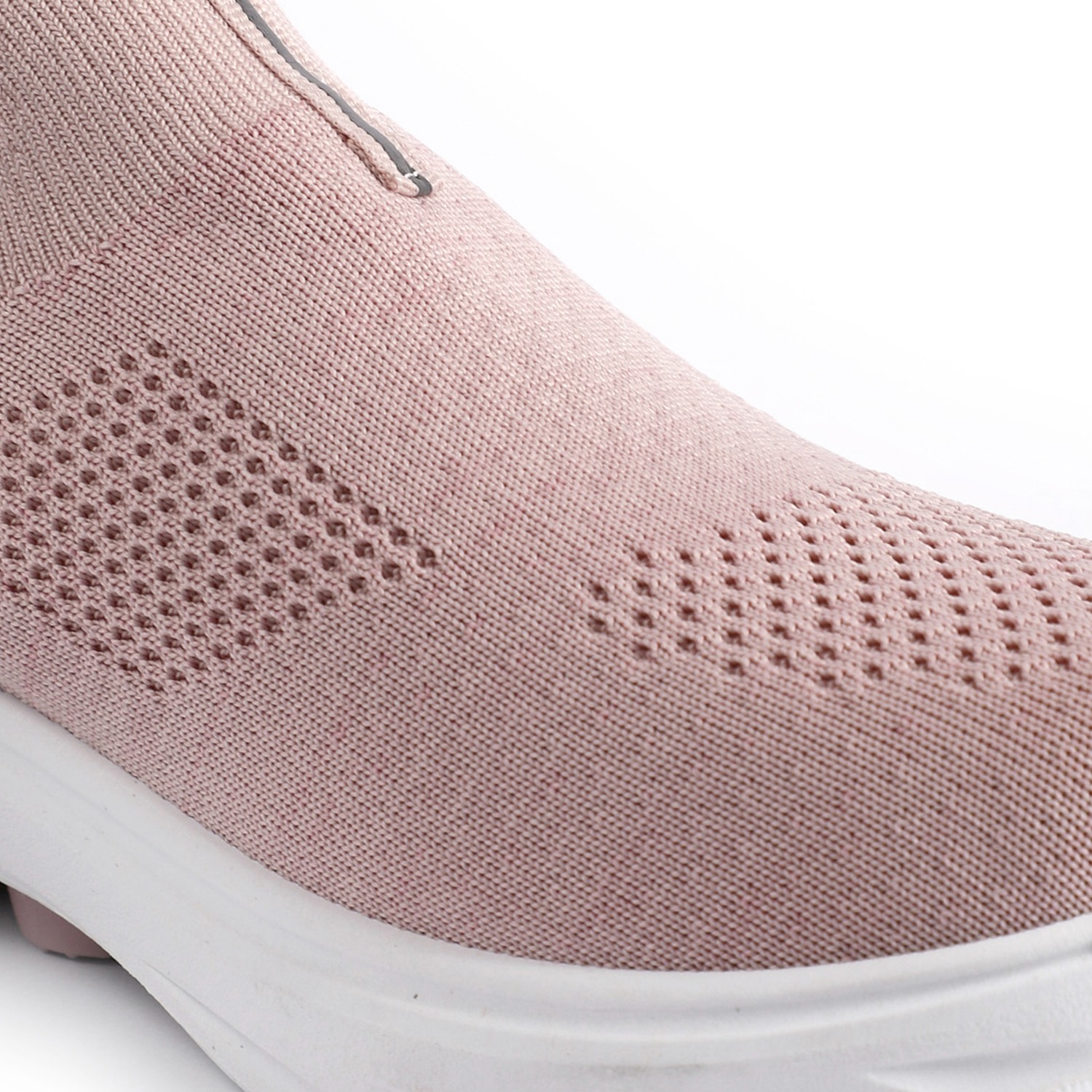 Blush Sporty Stripe Slip-Ons for Women
