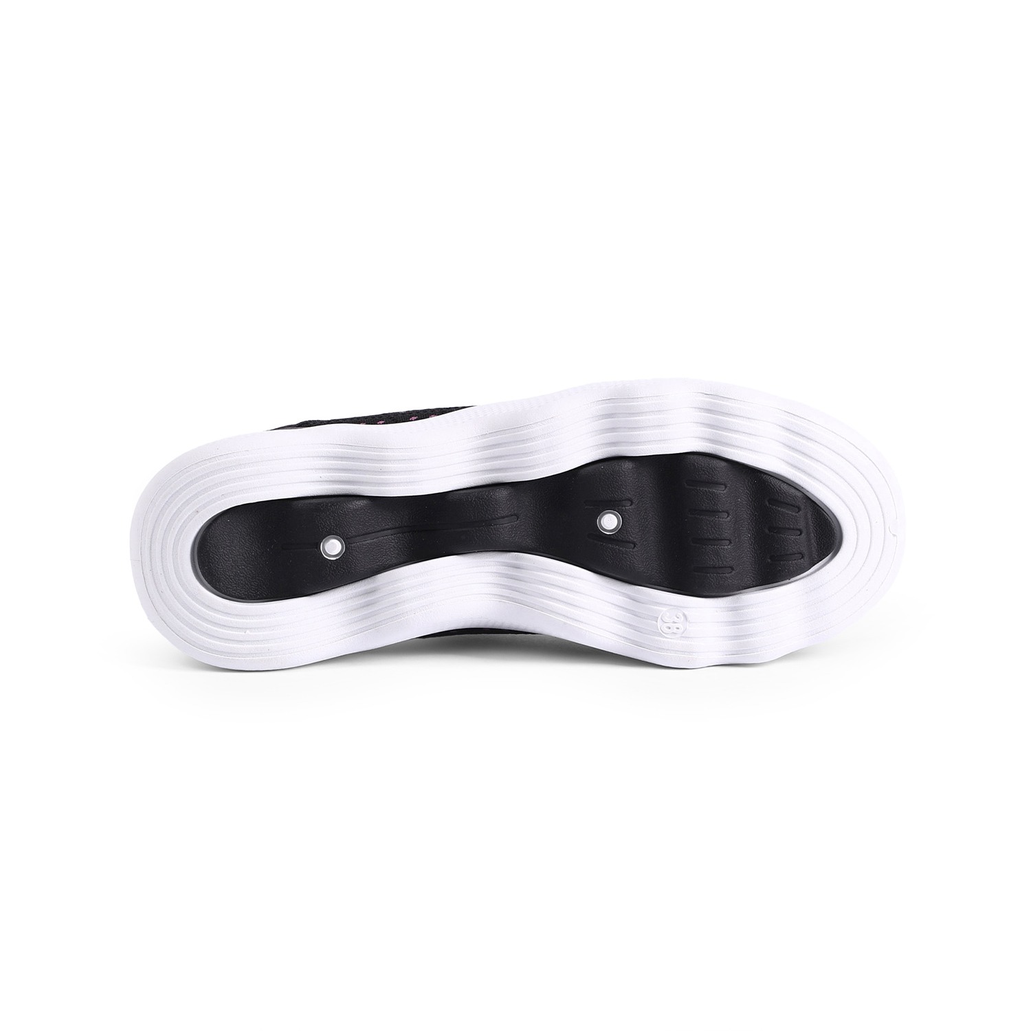 Black Rose Knit Go-Walkers for Women