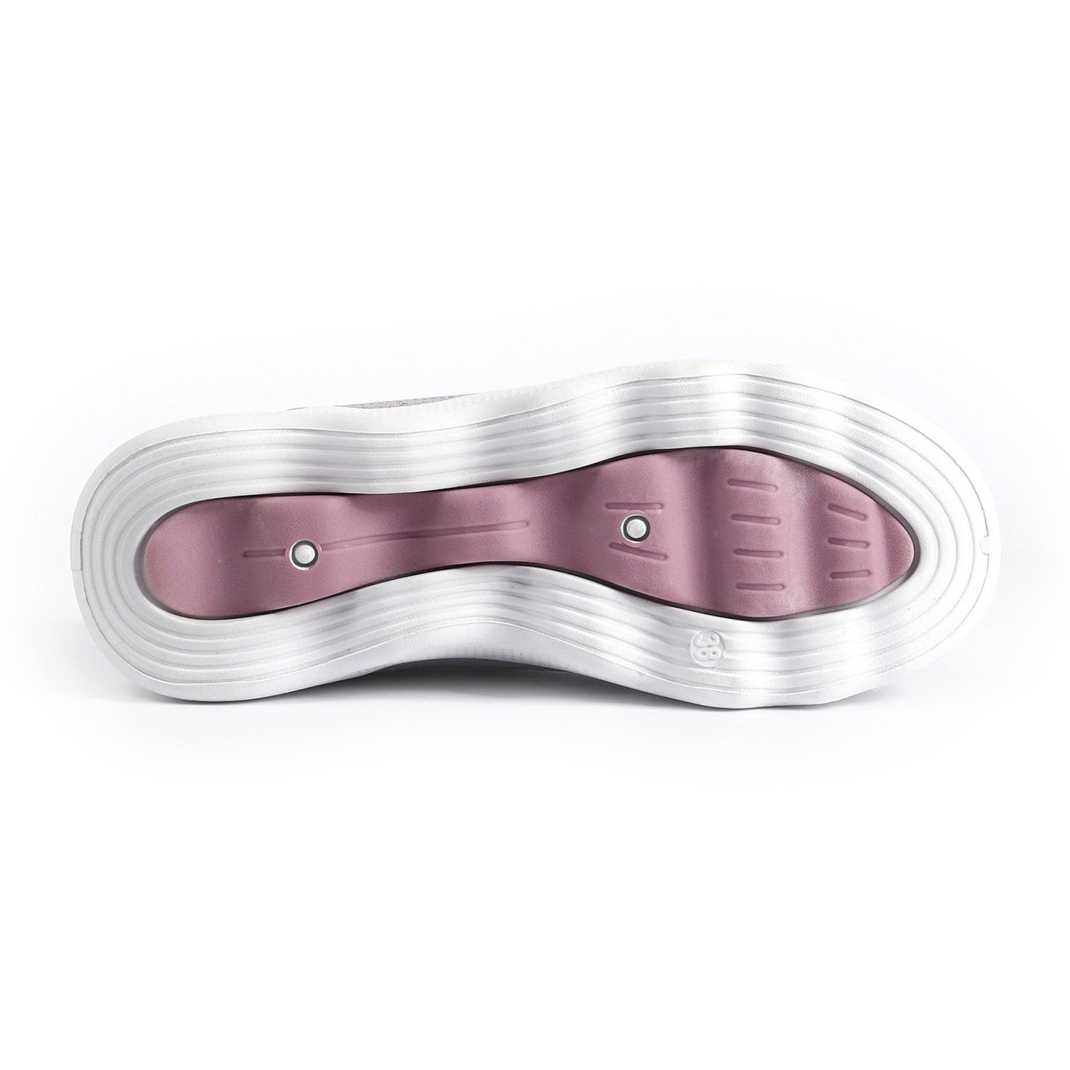 Blush Knit Slip-On Trainers for Women