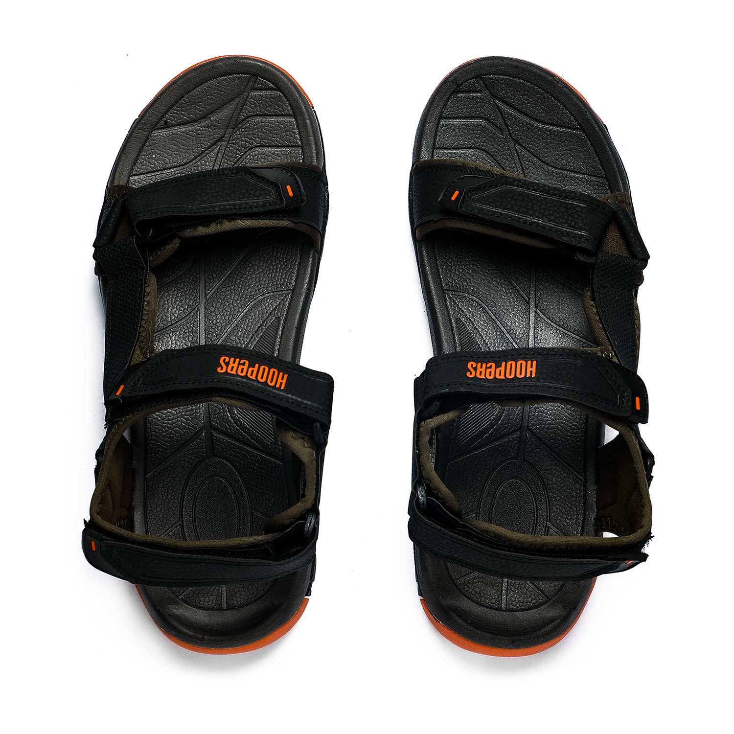 Men Olive Orange Floaters