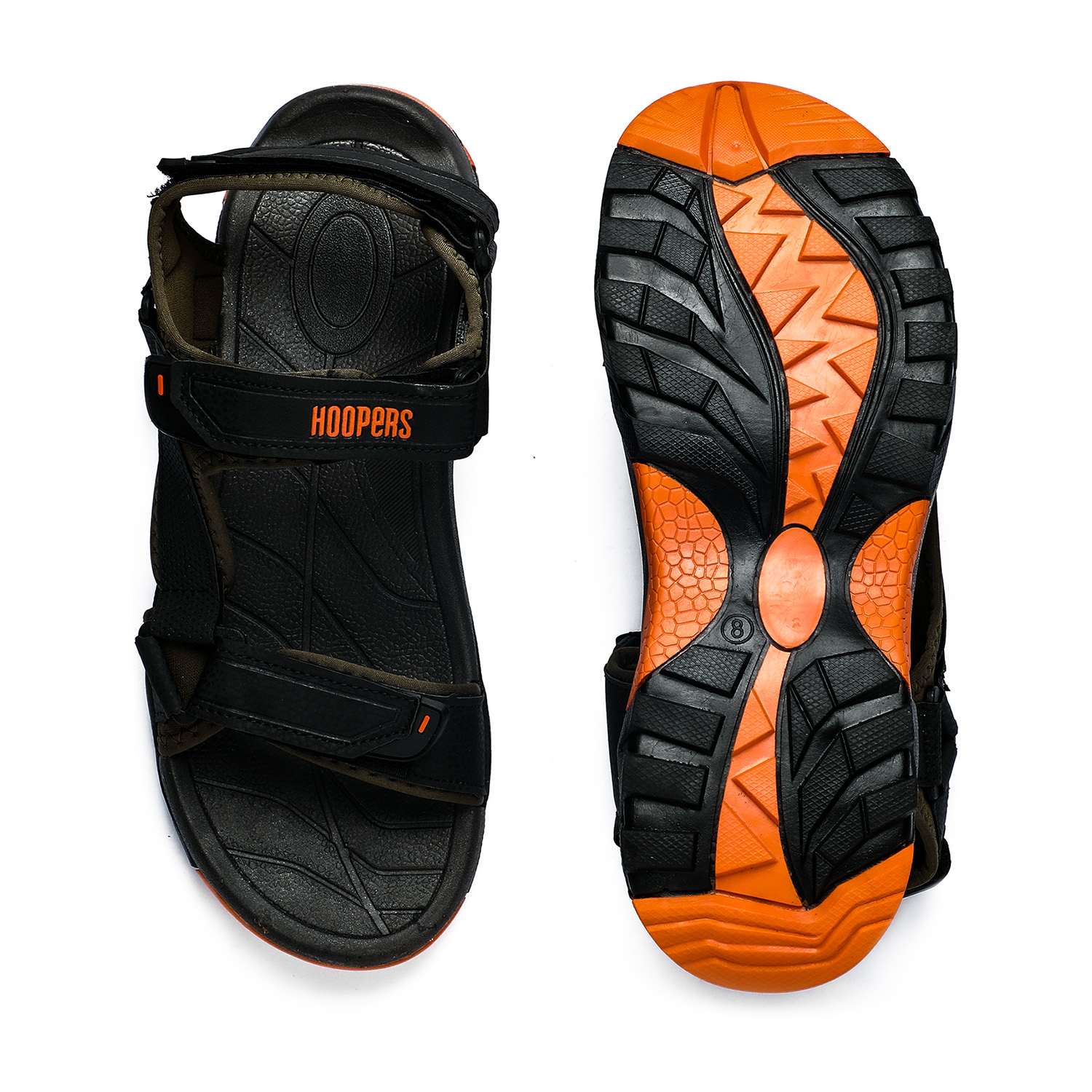 Men Olive Orange Floaters