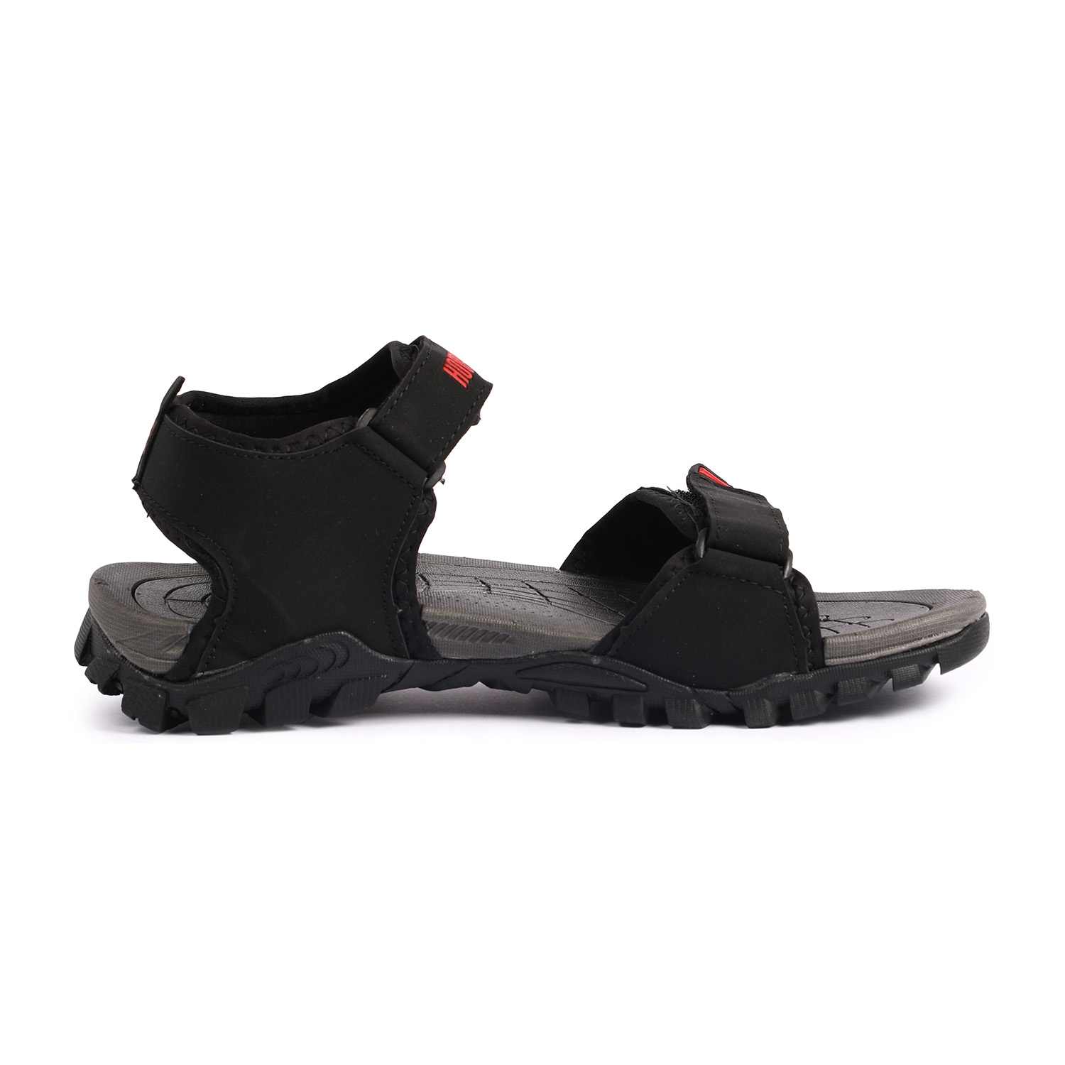 Men Black Red Floaters