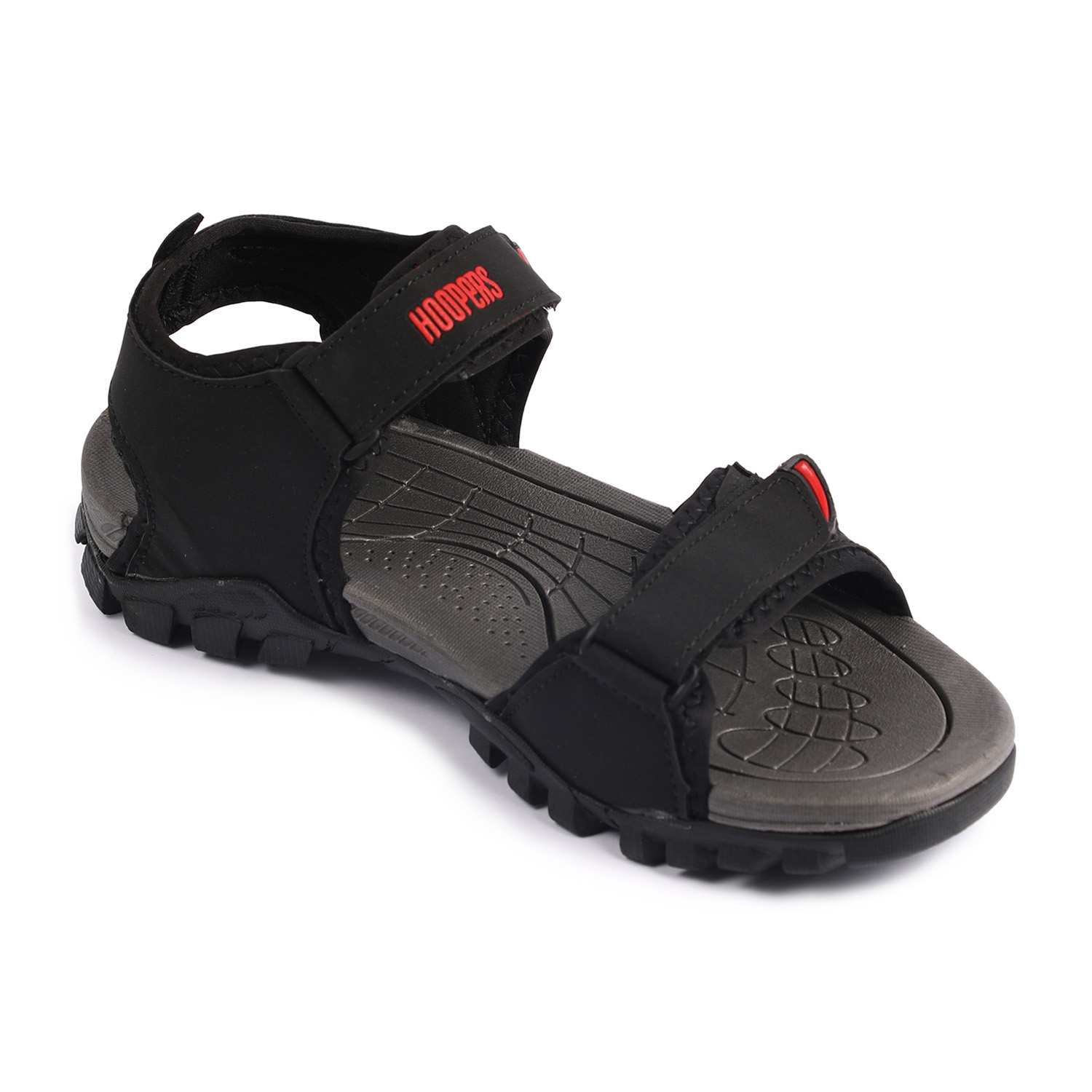 Men Black Red Floaters