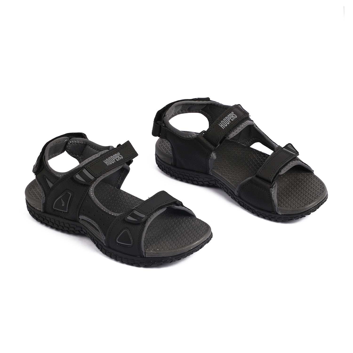Men Grey Black Floaters