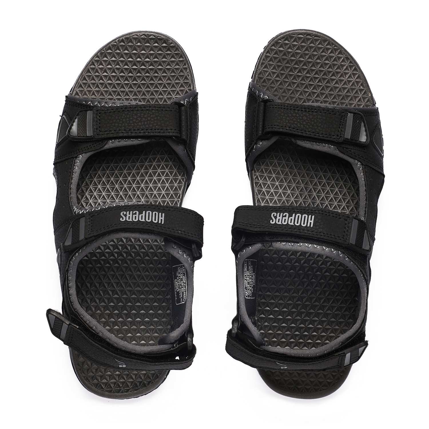 Men Grey Black Floaters
