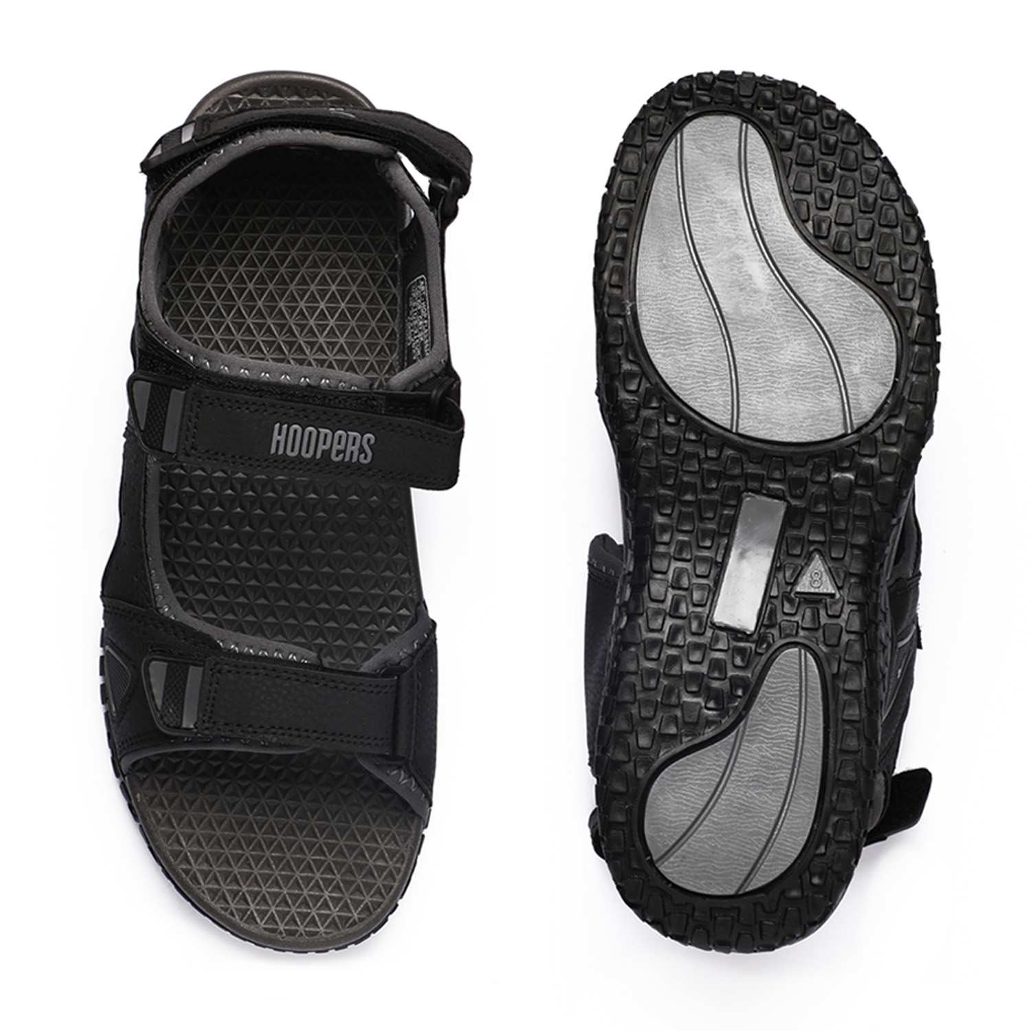 Men Grey Black Floaters