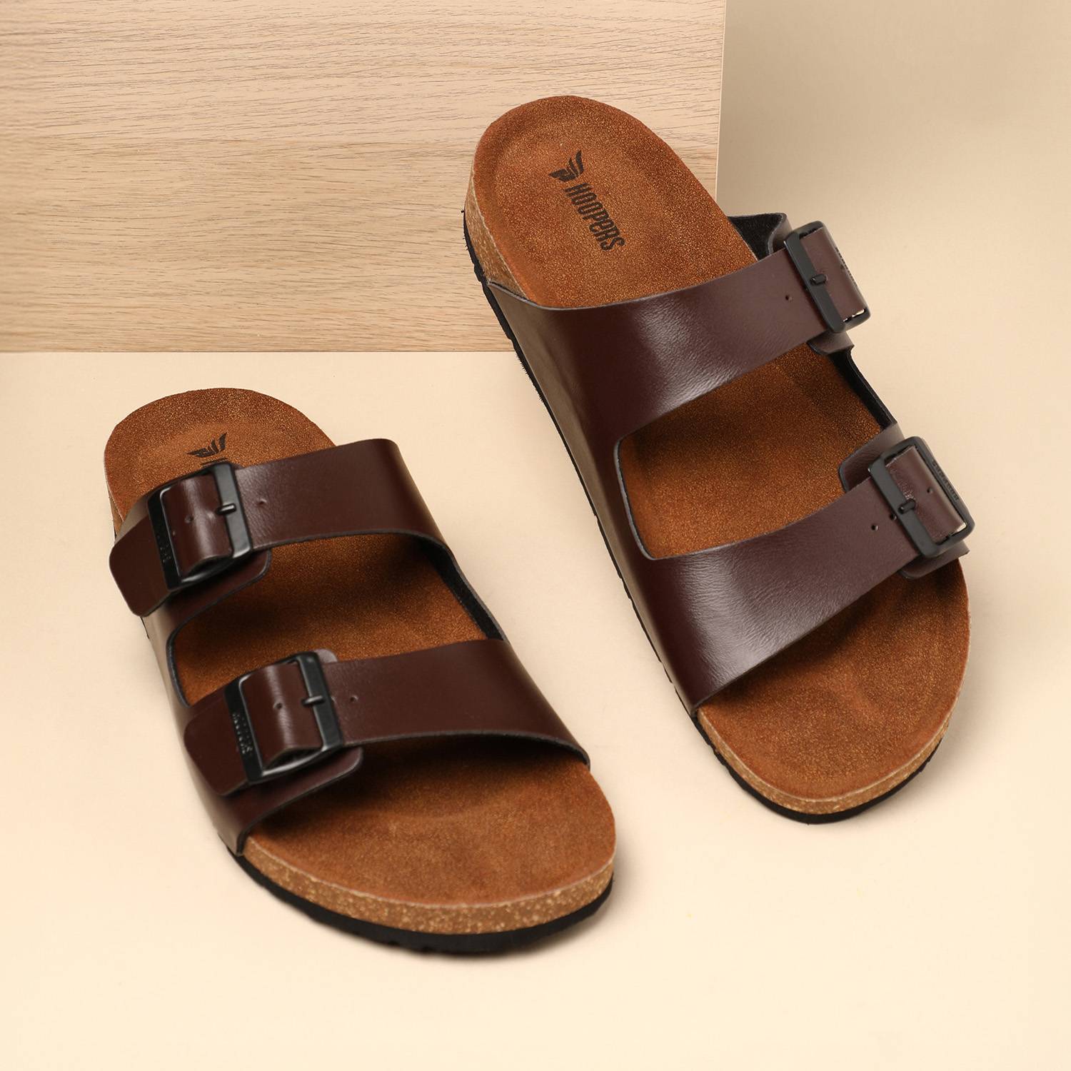 Men Brown Sandals