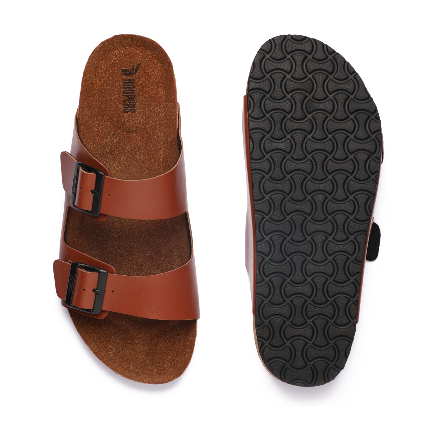 Men Tan Sandals