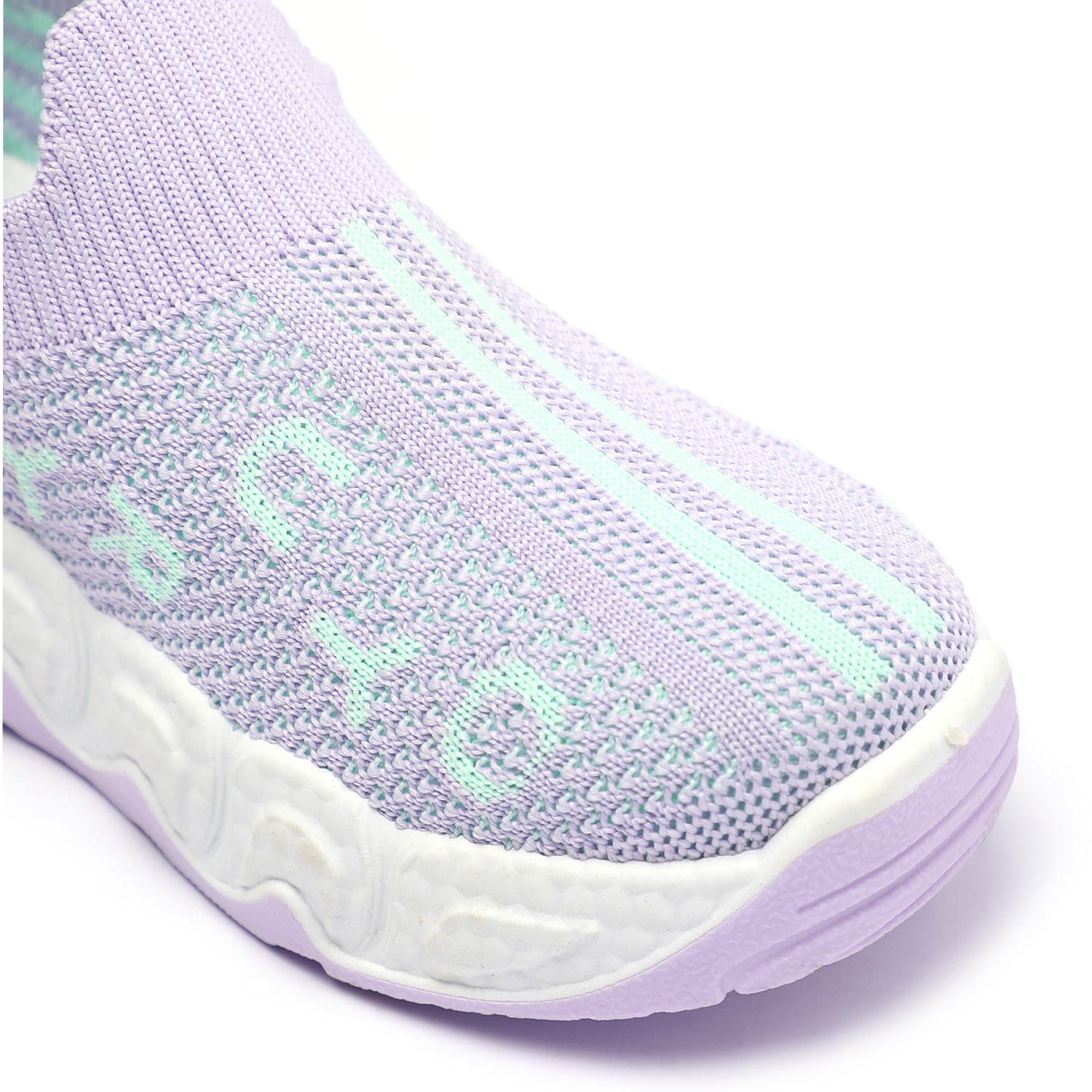 Kids Purple Casual Slip On Shoes