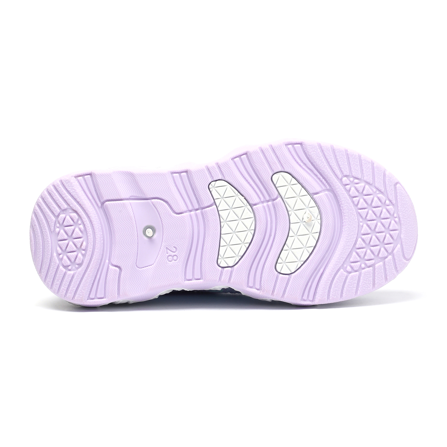 Kids Purple Casual Slip On Shoes