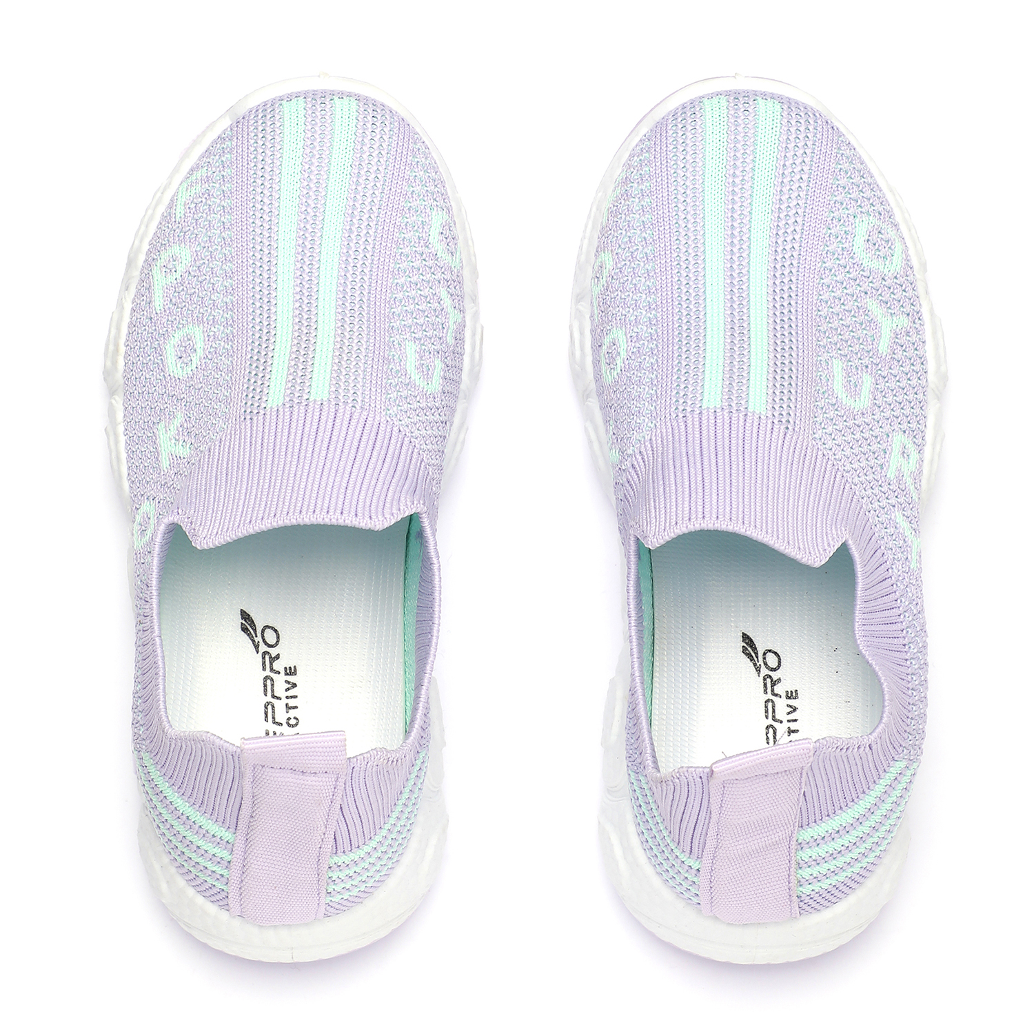 Kids Purple Casual Slip On Shoes