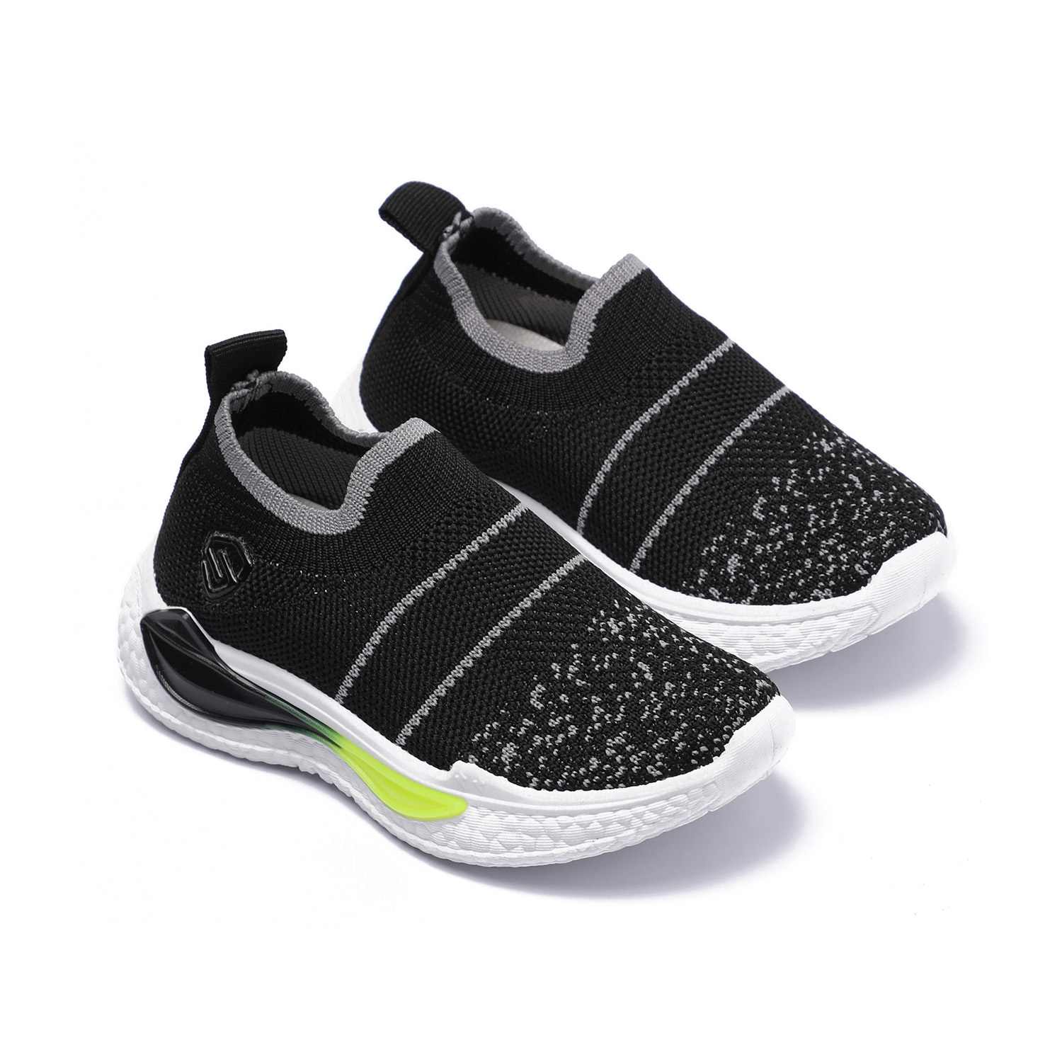 Steppro St-K-7119 A Black-Grey Casuals For Boys