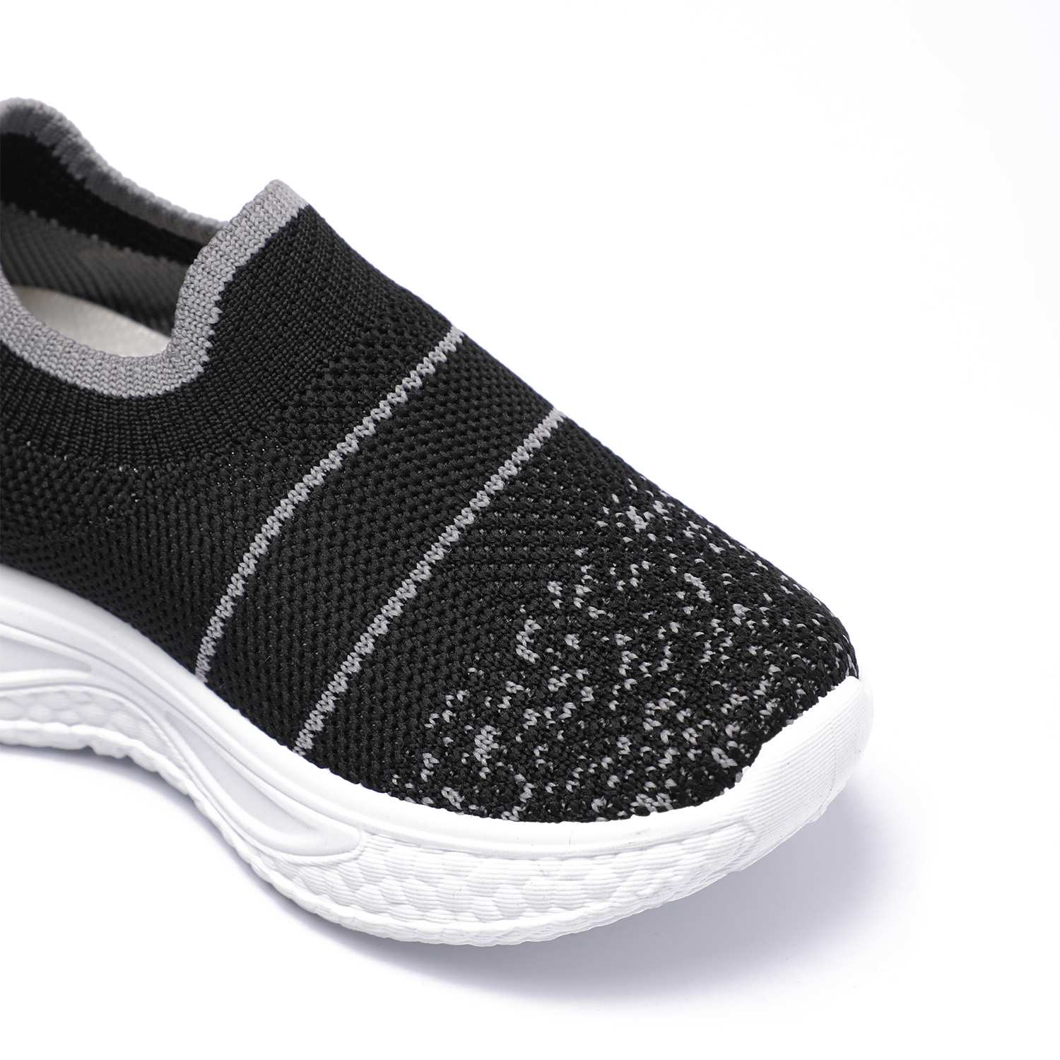 Steppro St-K-7119 A Black-Grey Casuals For Boys