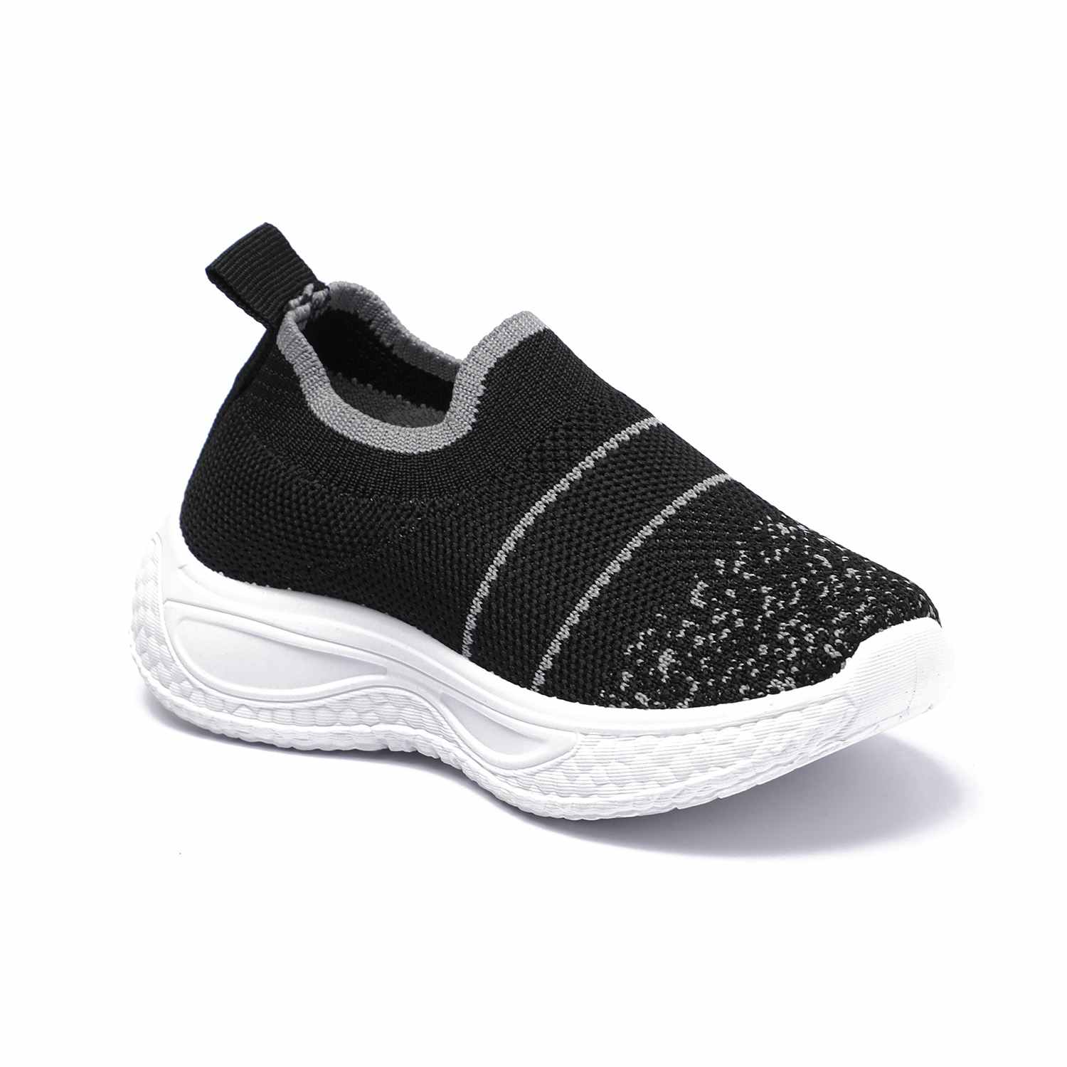 Steppro St-K-7119 A Black-Grey Casuals For Boys