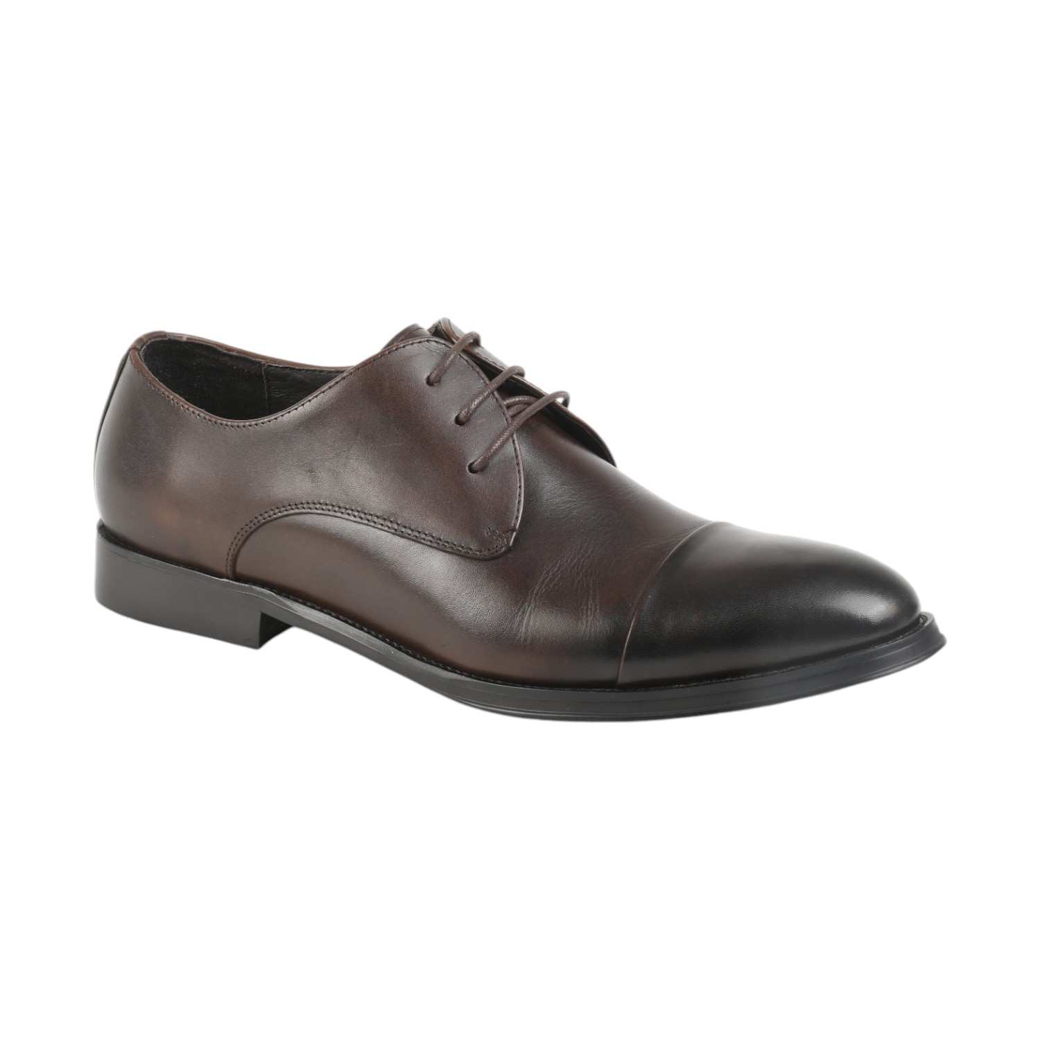 Men Tan Formal Shoes Lace Up