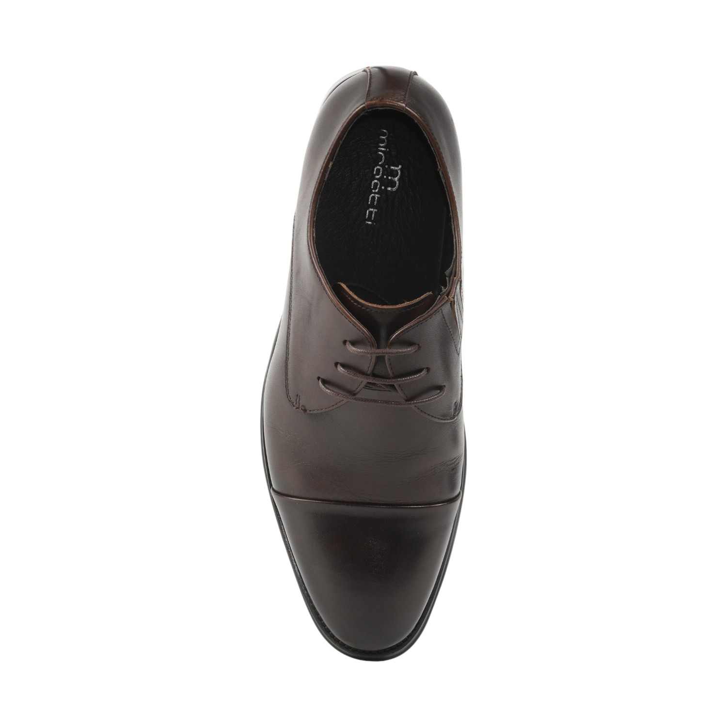 Men Tan Formal Shoes Lace Up