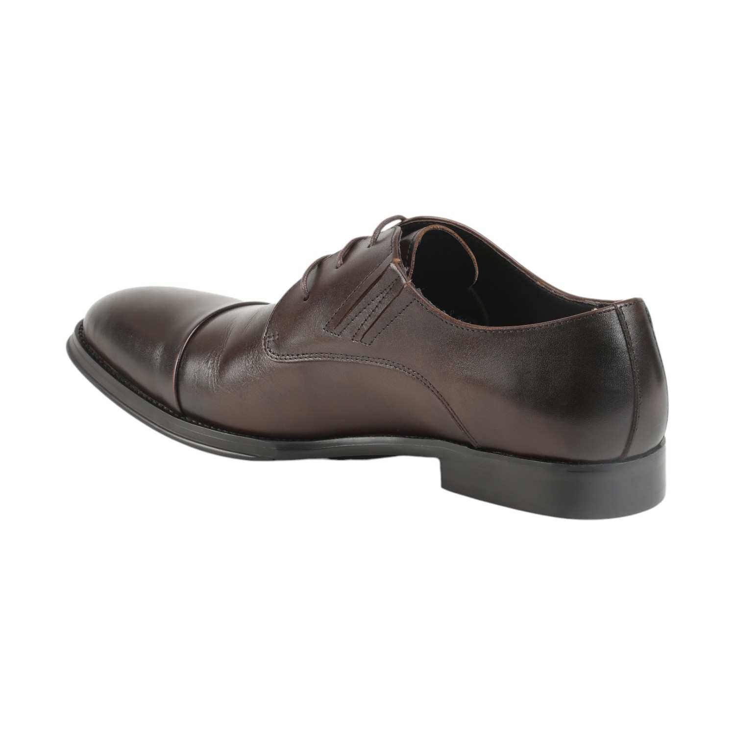 Men Tan Formal Shoes Lace Up