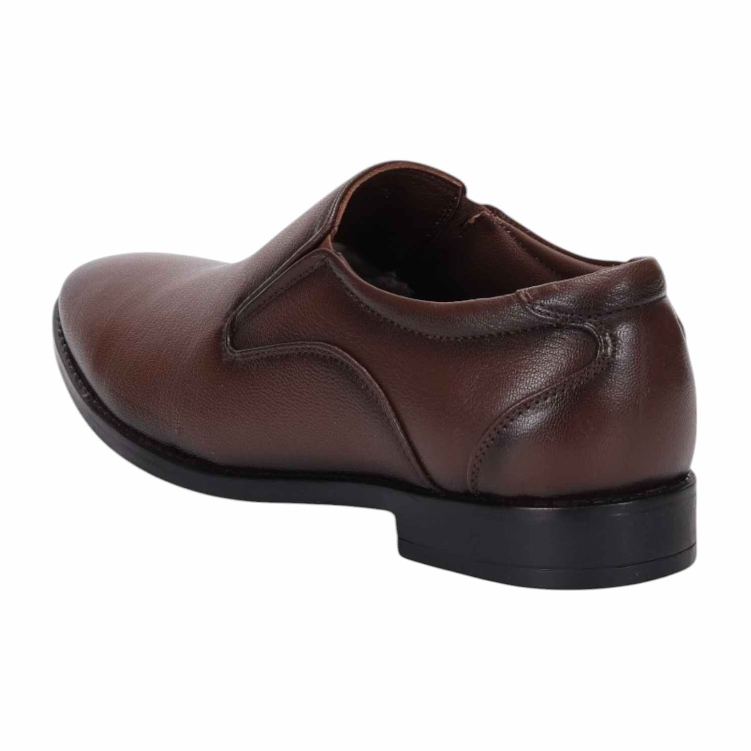 Men Tan Formal Shoes Slip On