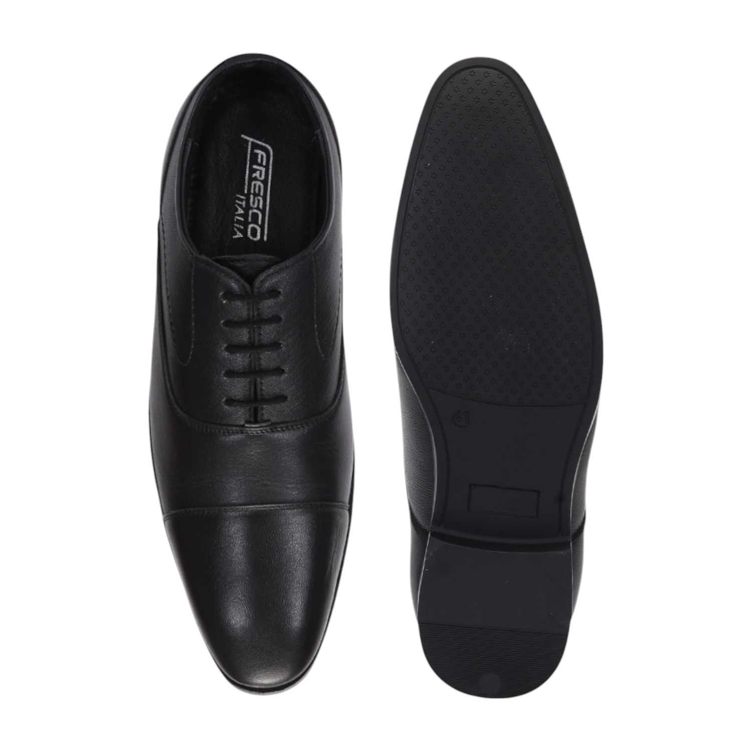 Men Black Formal Shoes Lace Up