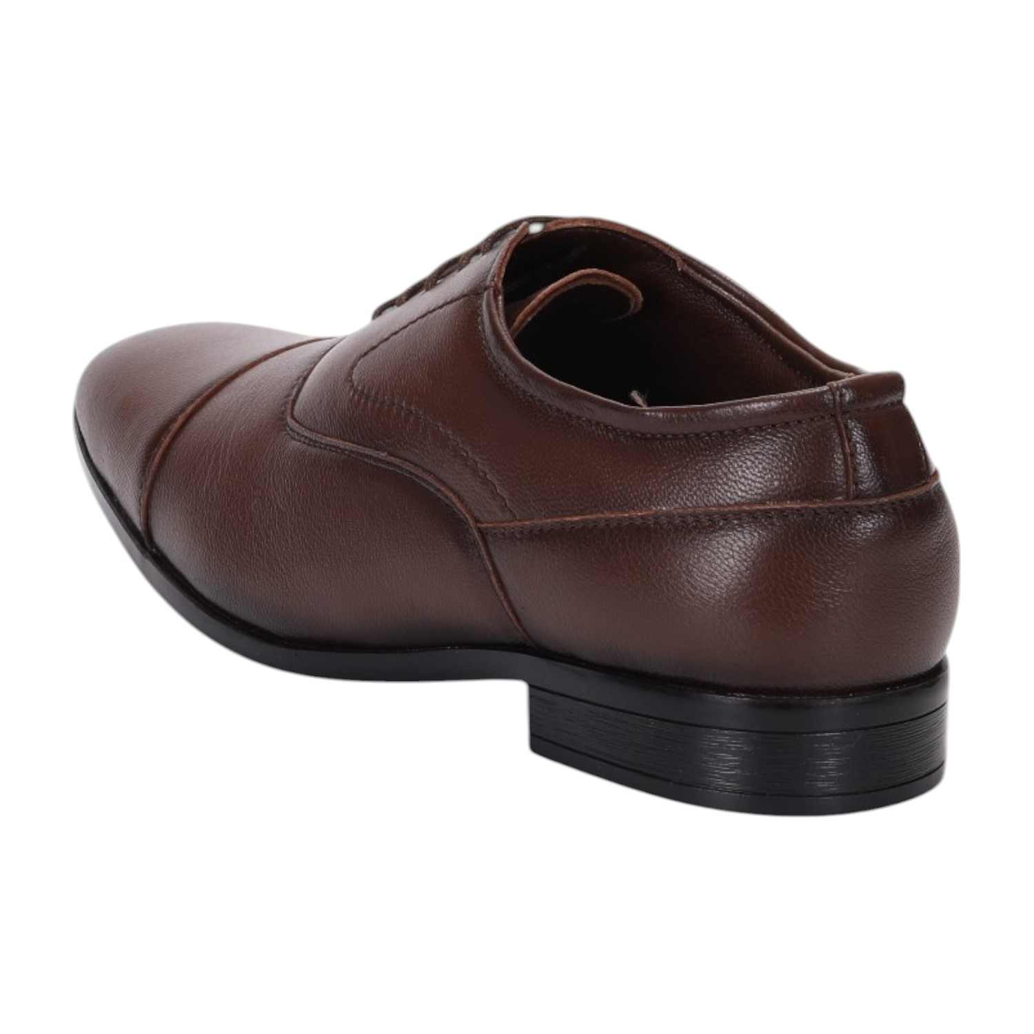 Men Tan Formal Shoes Lace Up