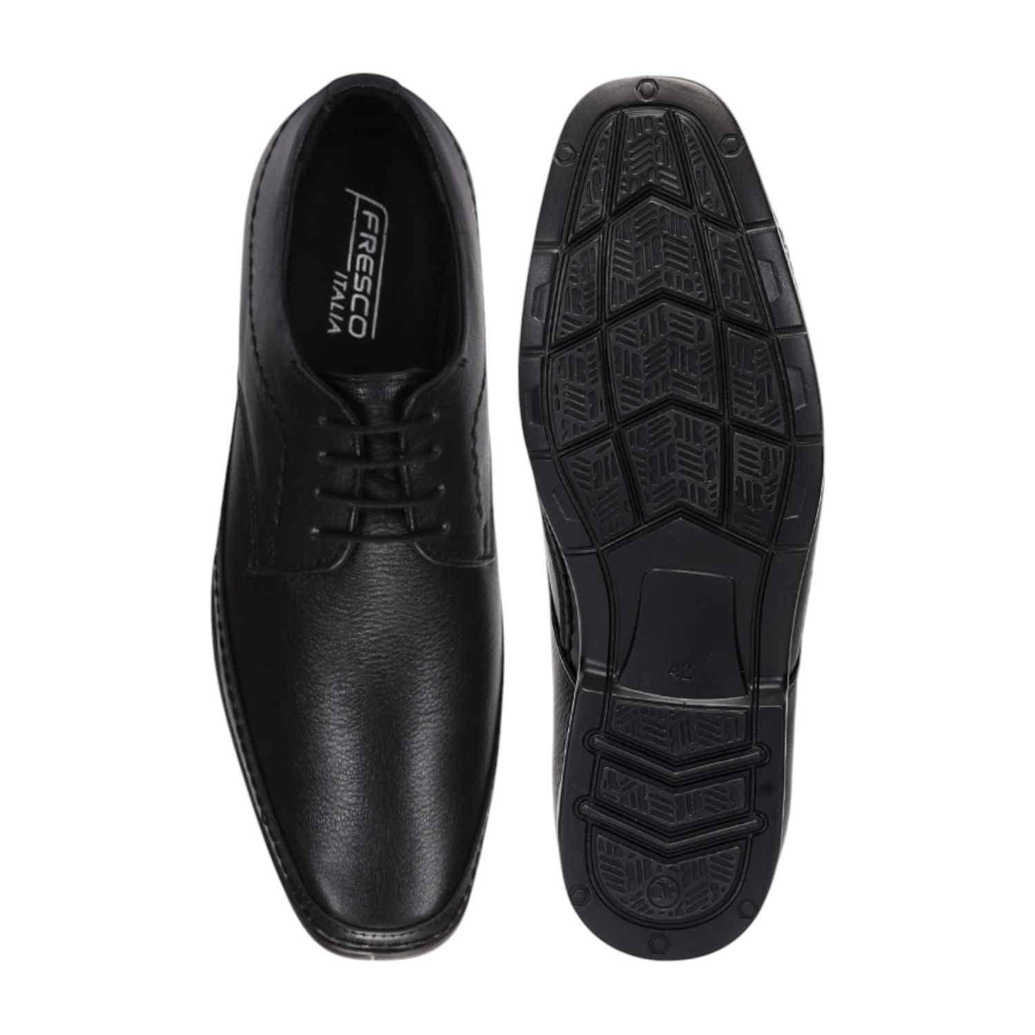Men Black Formal Shoes Lace Up