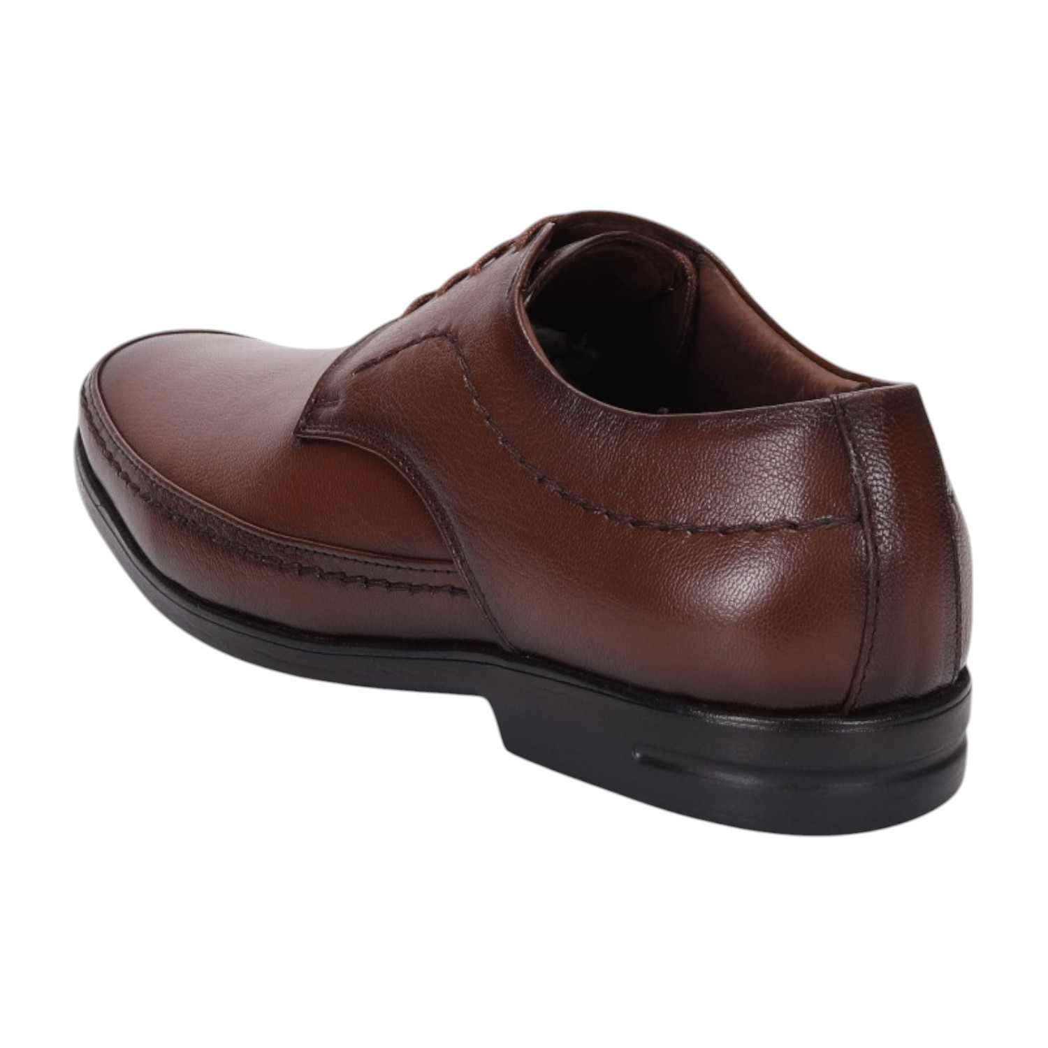 Men Tan Formal Shoes Lace Up