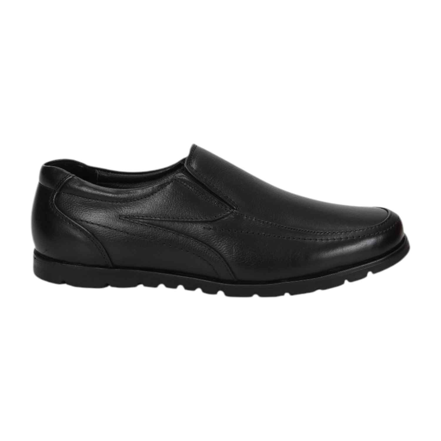 Men Formal Shoes Black Slip On