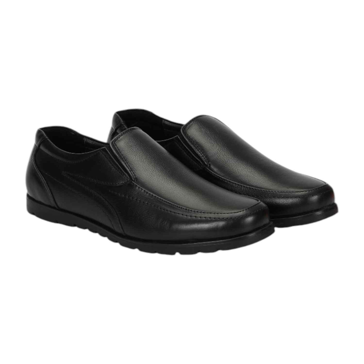 Men Formal Shoes Black Slip On