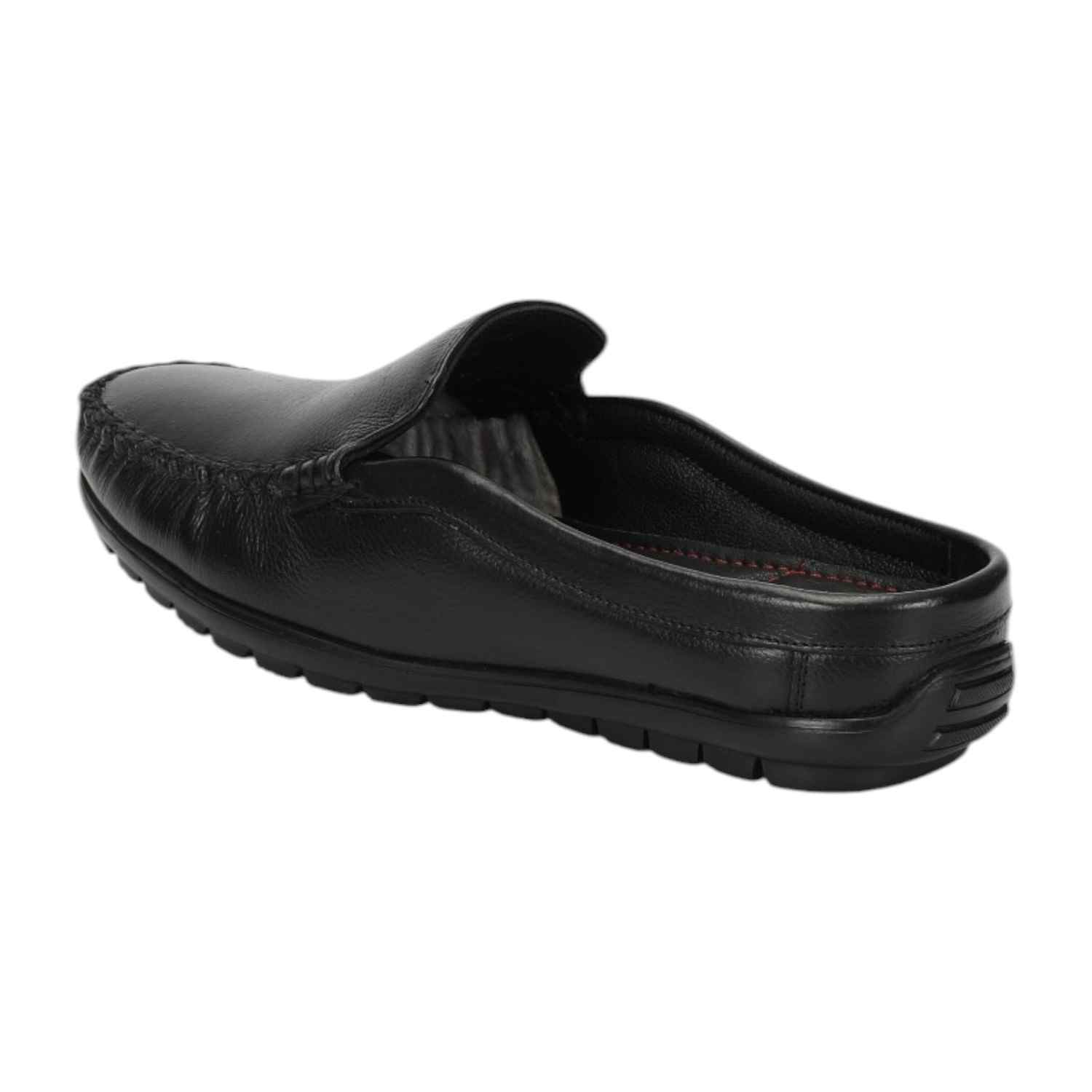 Men Mule Black Slip On