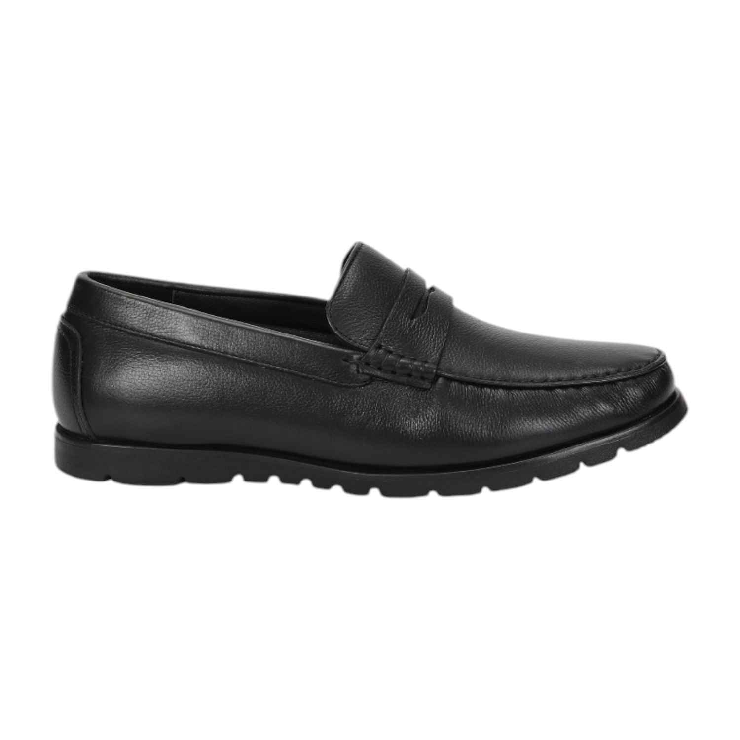 Men Casual Shoes Black Slip On