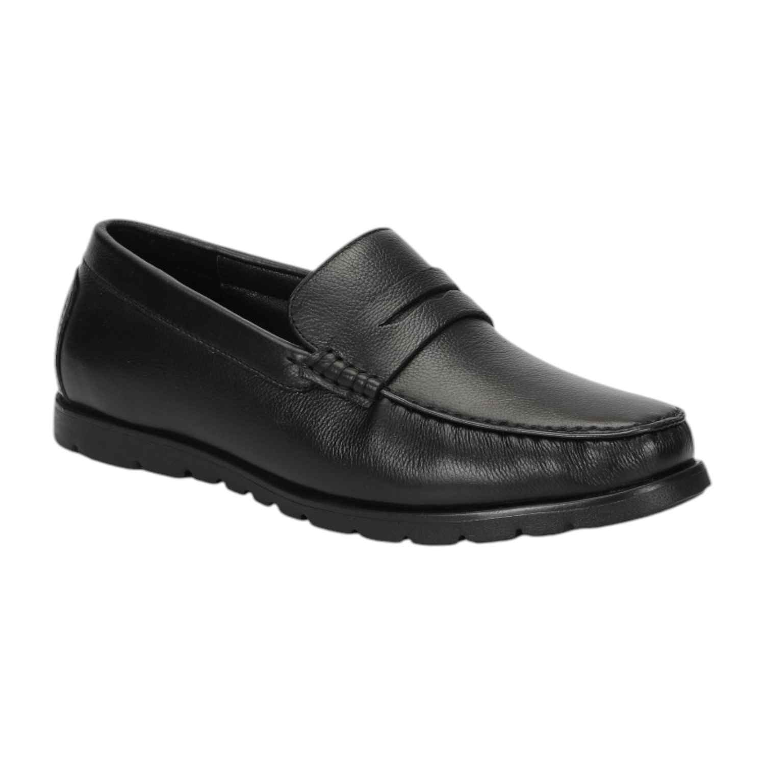 Men Casual Shoes Black Slip On