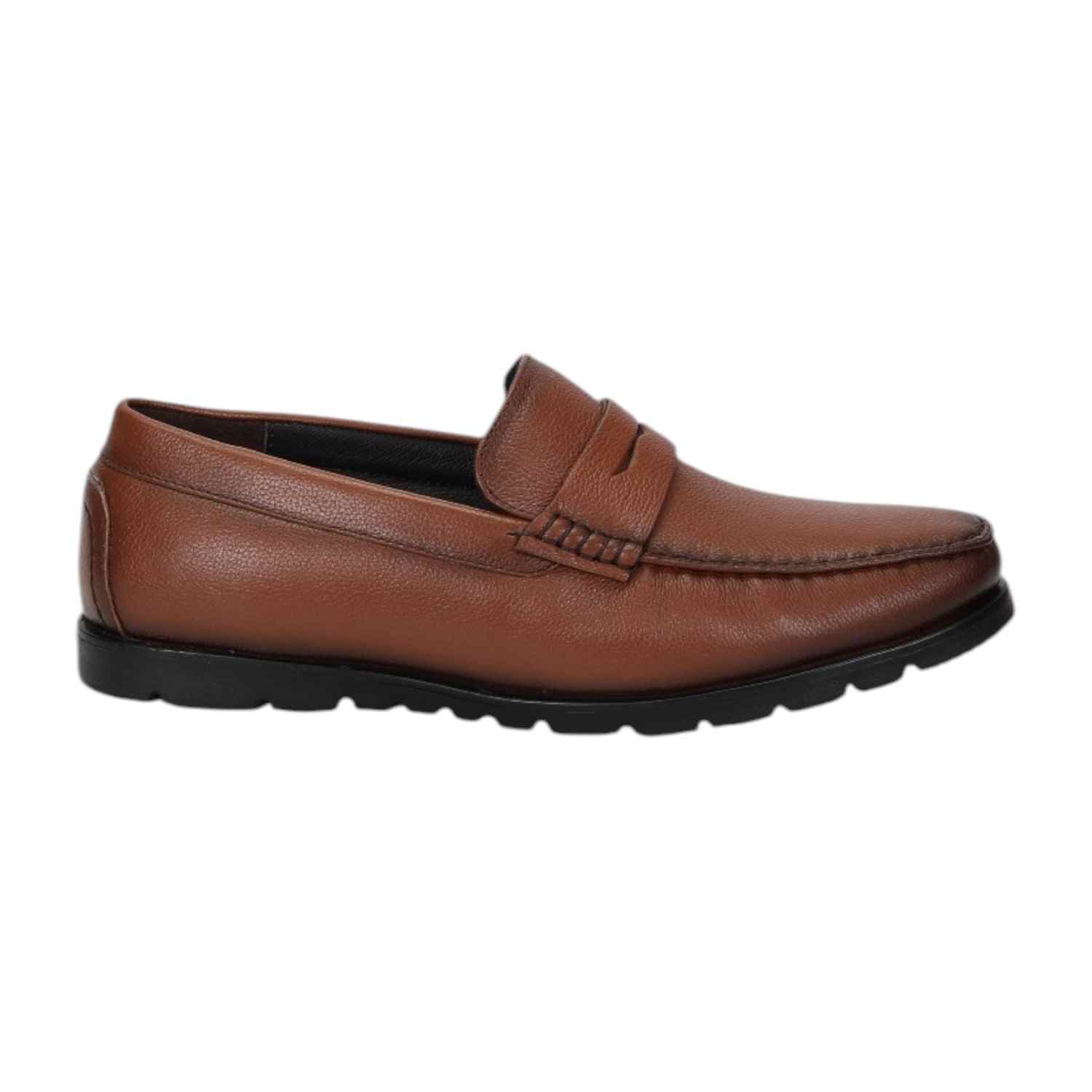 Men Casual Shoes Tan Slip On