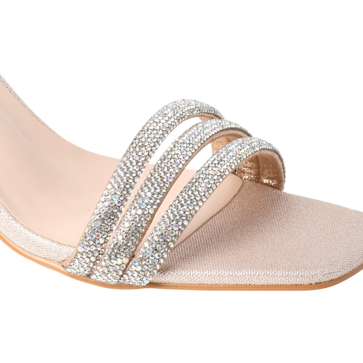 Women Champaign Sandals Fashion Heel