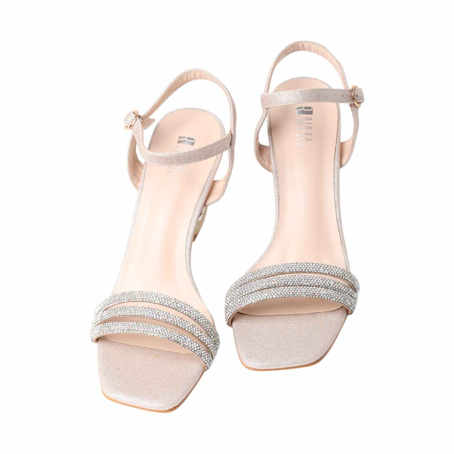 Women Champaign Sandals Fashion Heel