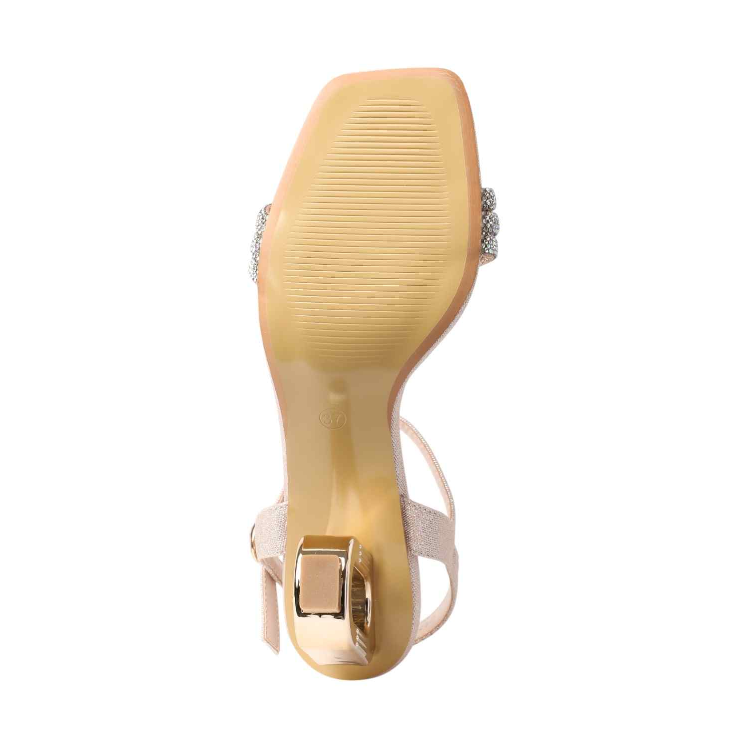 Women Champaign Sandals Fashion Heel