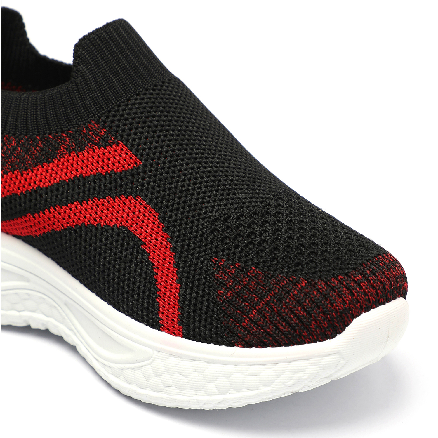 Kids Black Casual Slip On Shoes