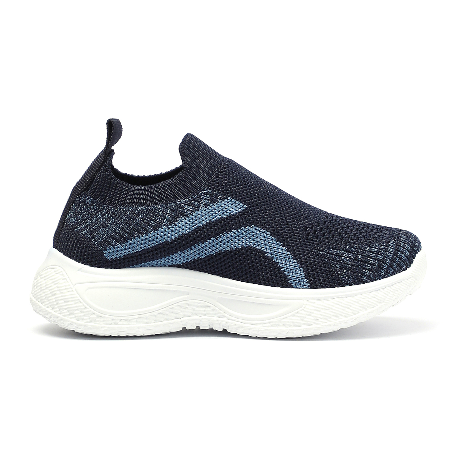 Kids Navy Casual Slip On Shoes