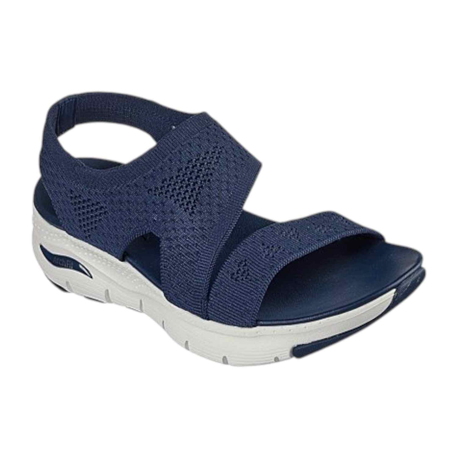 Skechers Navy Women Arch Fit Sandals