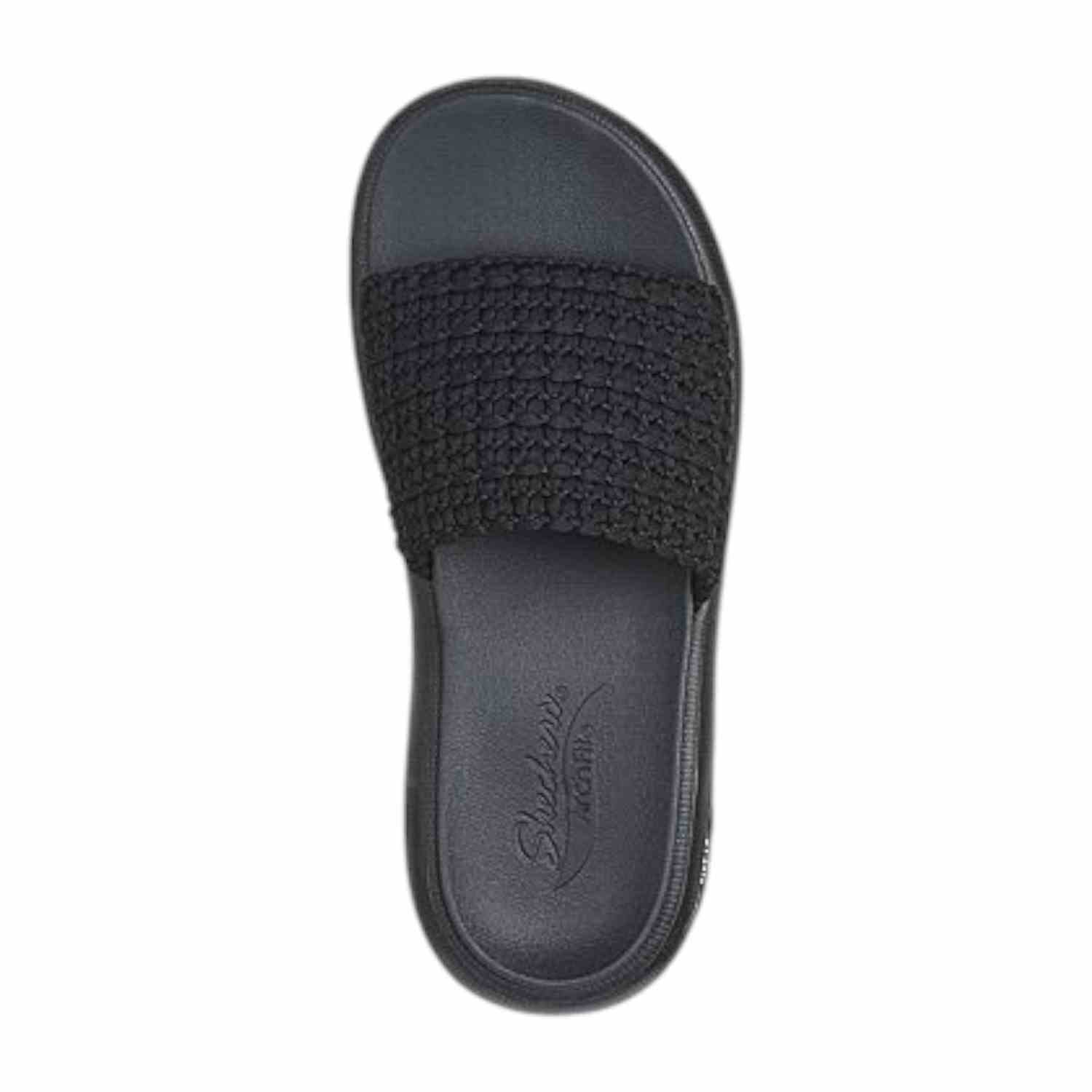 Black Women Arch Fit Cloud-Oh She Pretty Slidders