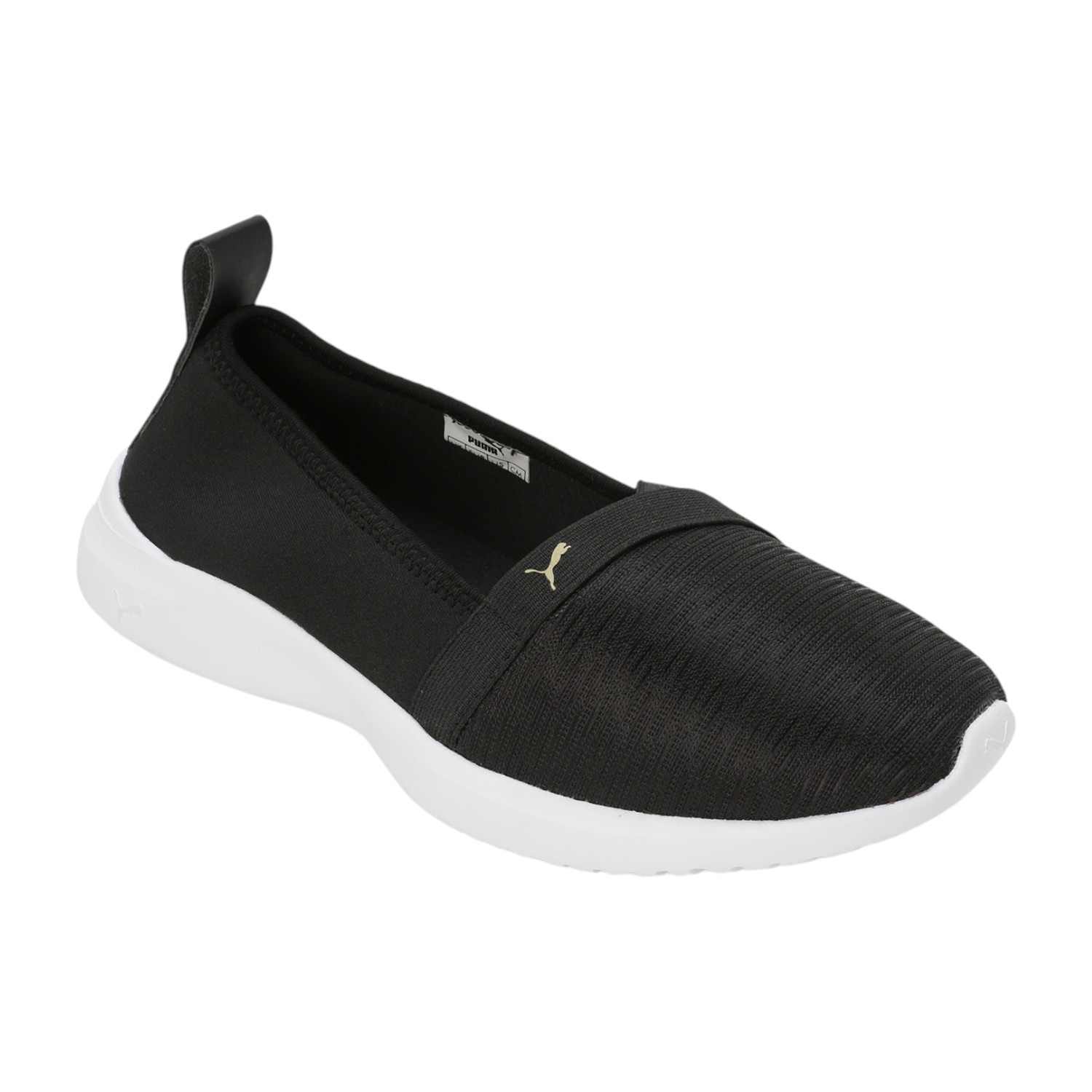 Women Black Adelina Glam Ballerinas