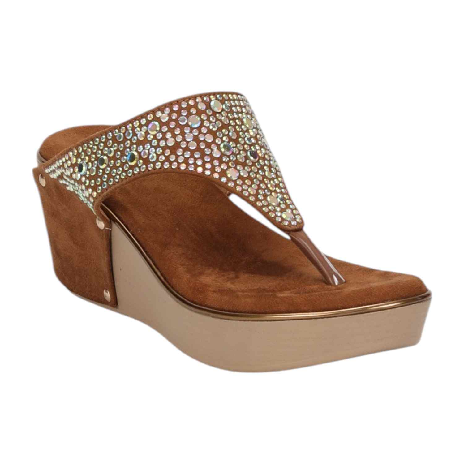 Women Camel Fashion Wedges