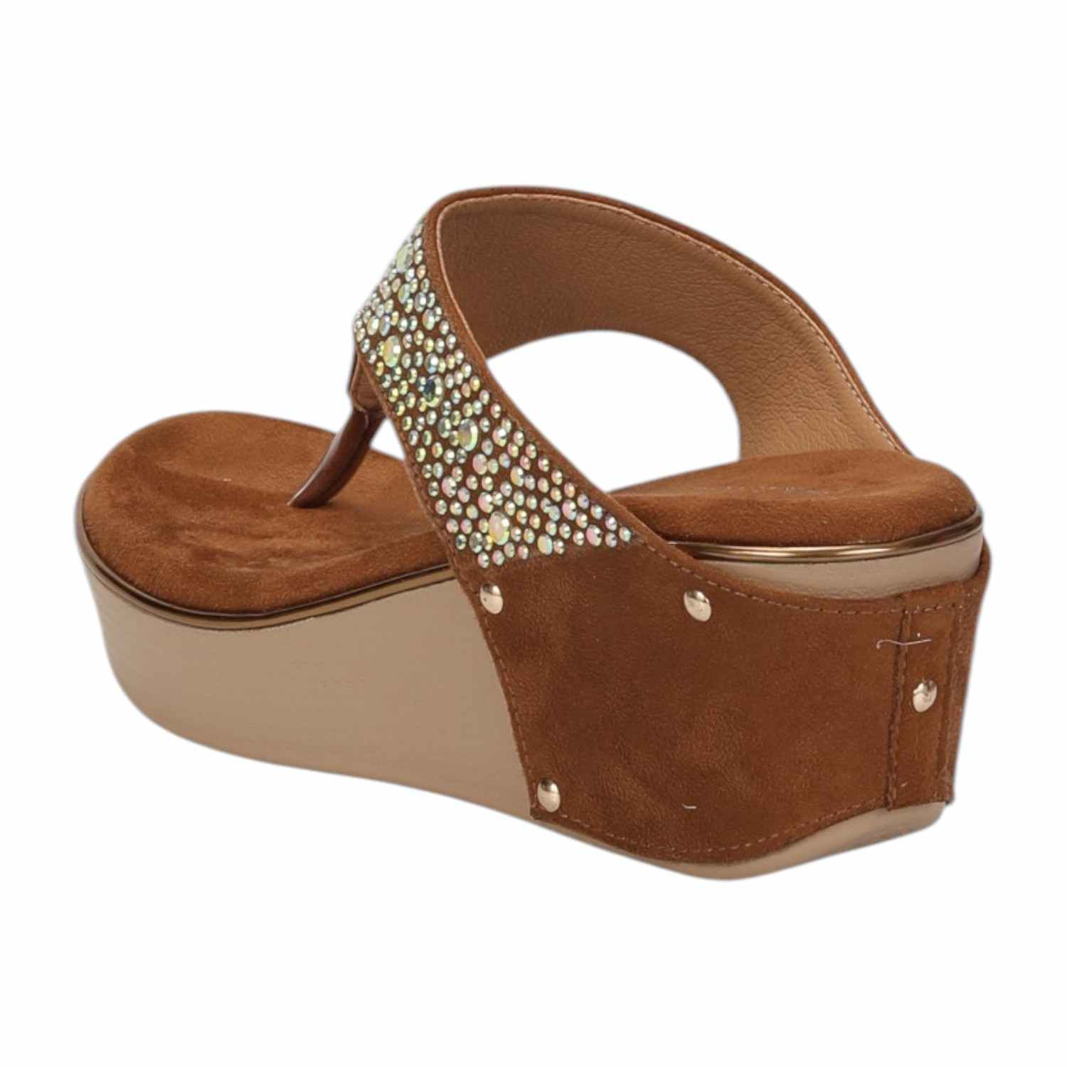 Women Camel Fashion Wedges