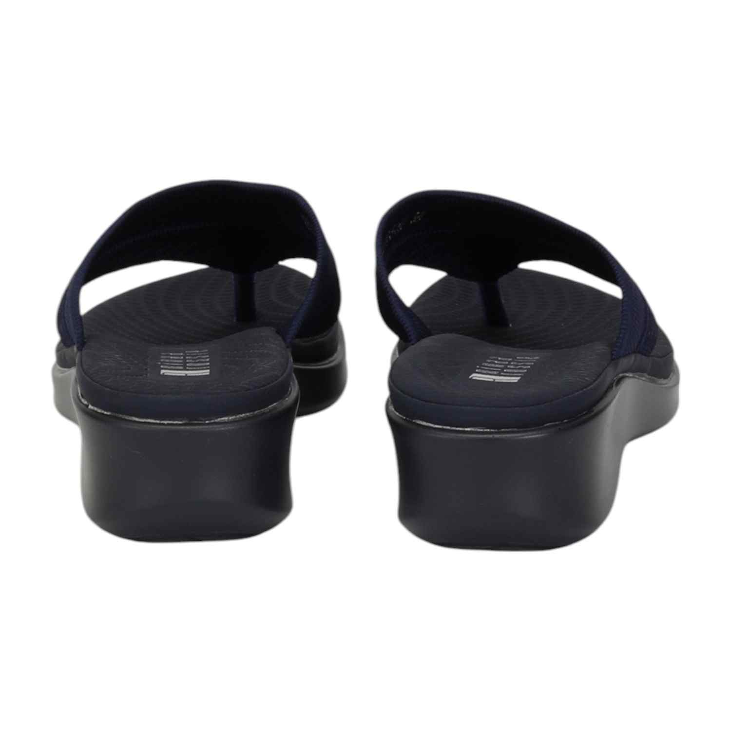 Women Navy Casual Thong Flats