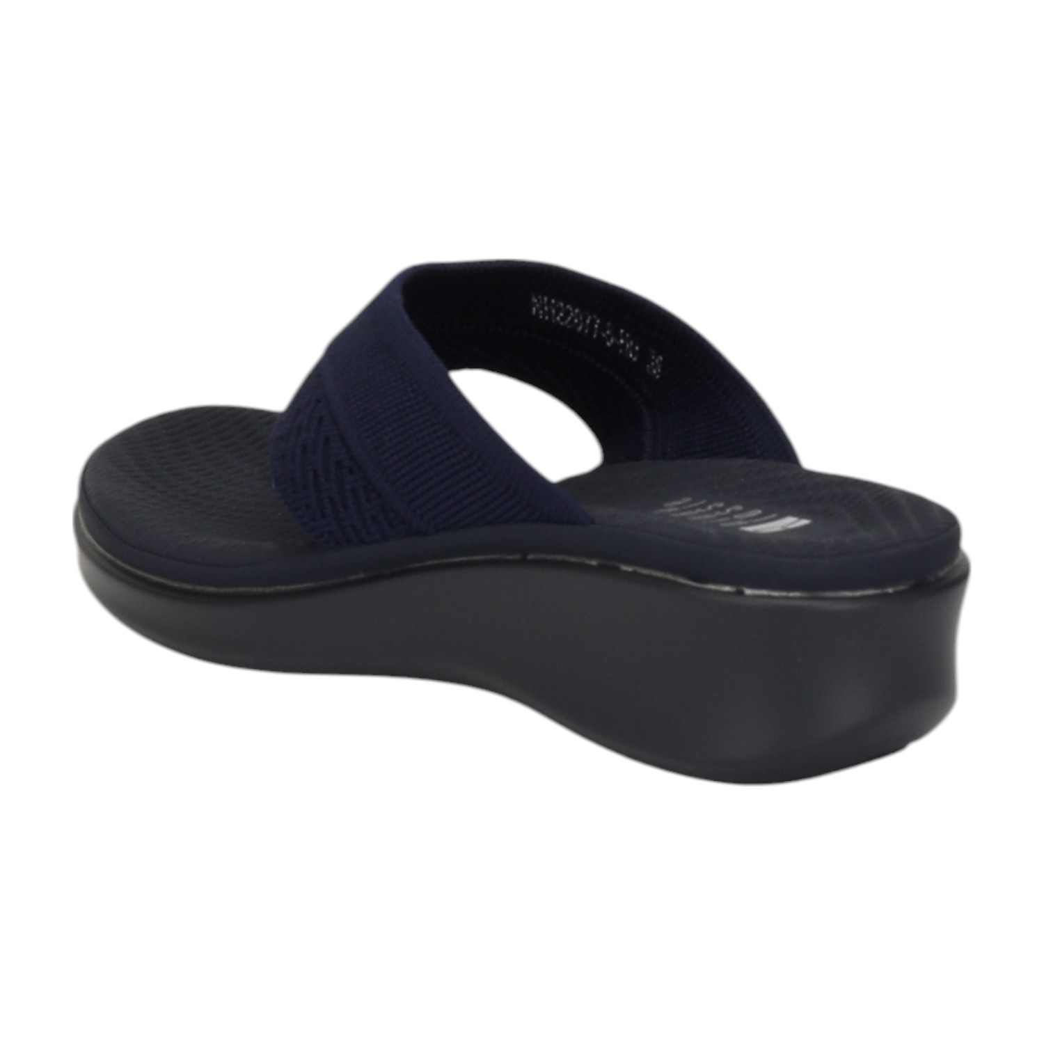 Women Navy Casual Thong Flats